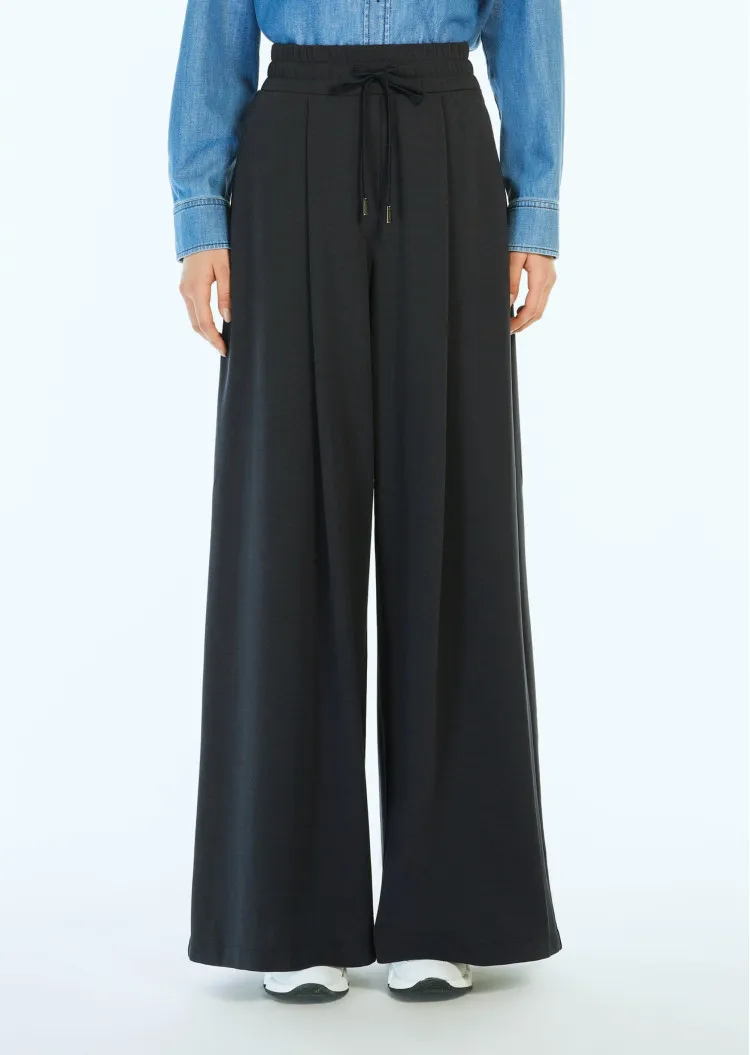 Брюки fashion Relaxed Fit Висока для жінок (477886), колір Чорний - №3