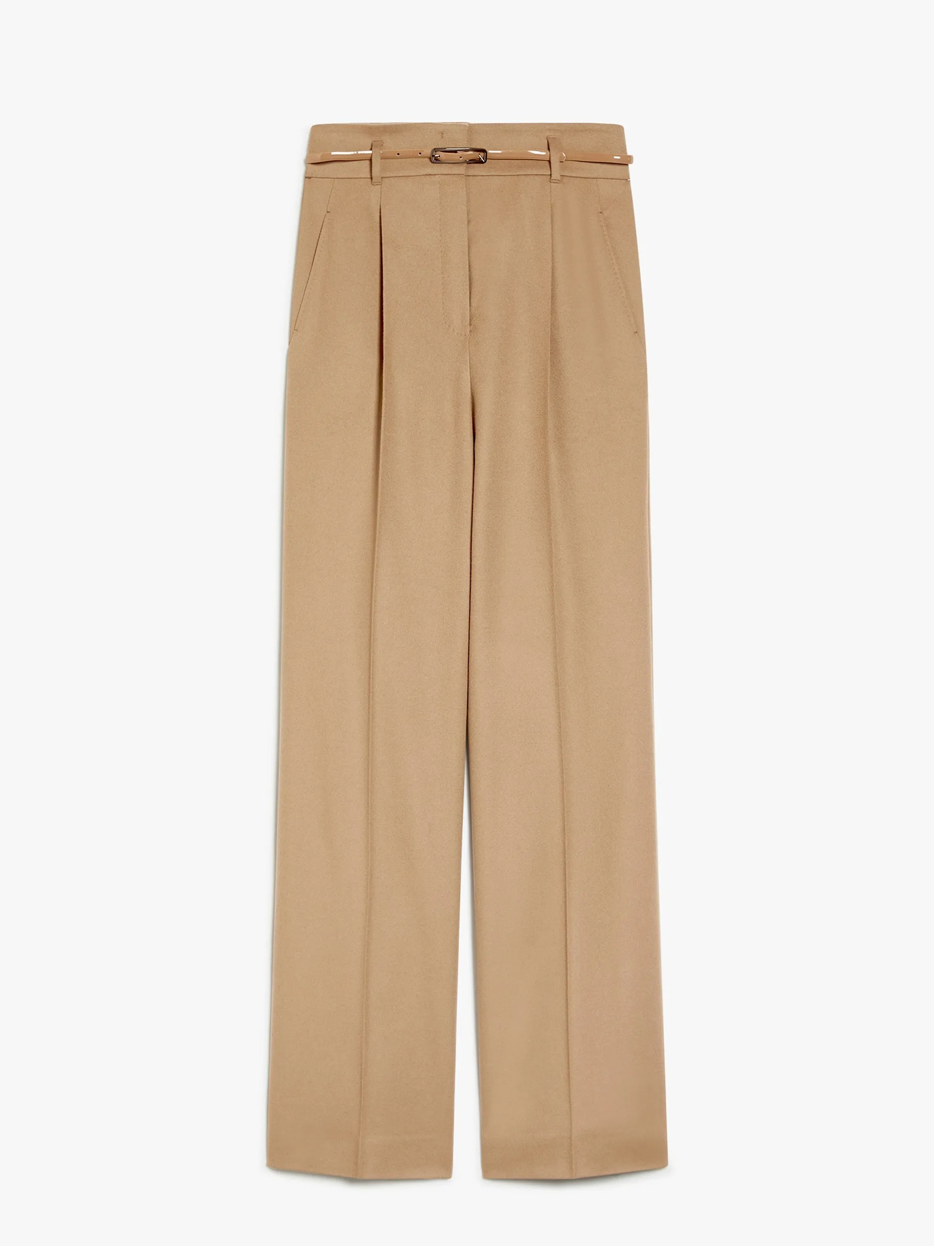 Брюки классика Relaxed Fit Высокая для женщин (477903), цвет Коричневый - №1