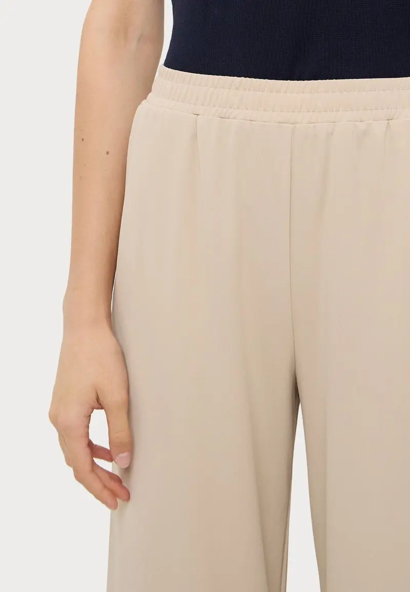 Брюки джерсі Relaxed Fit Висока для жінок (478436), колір Бежевий - №6