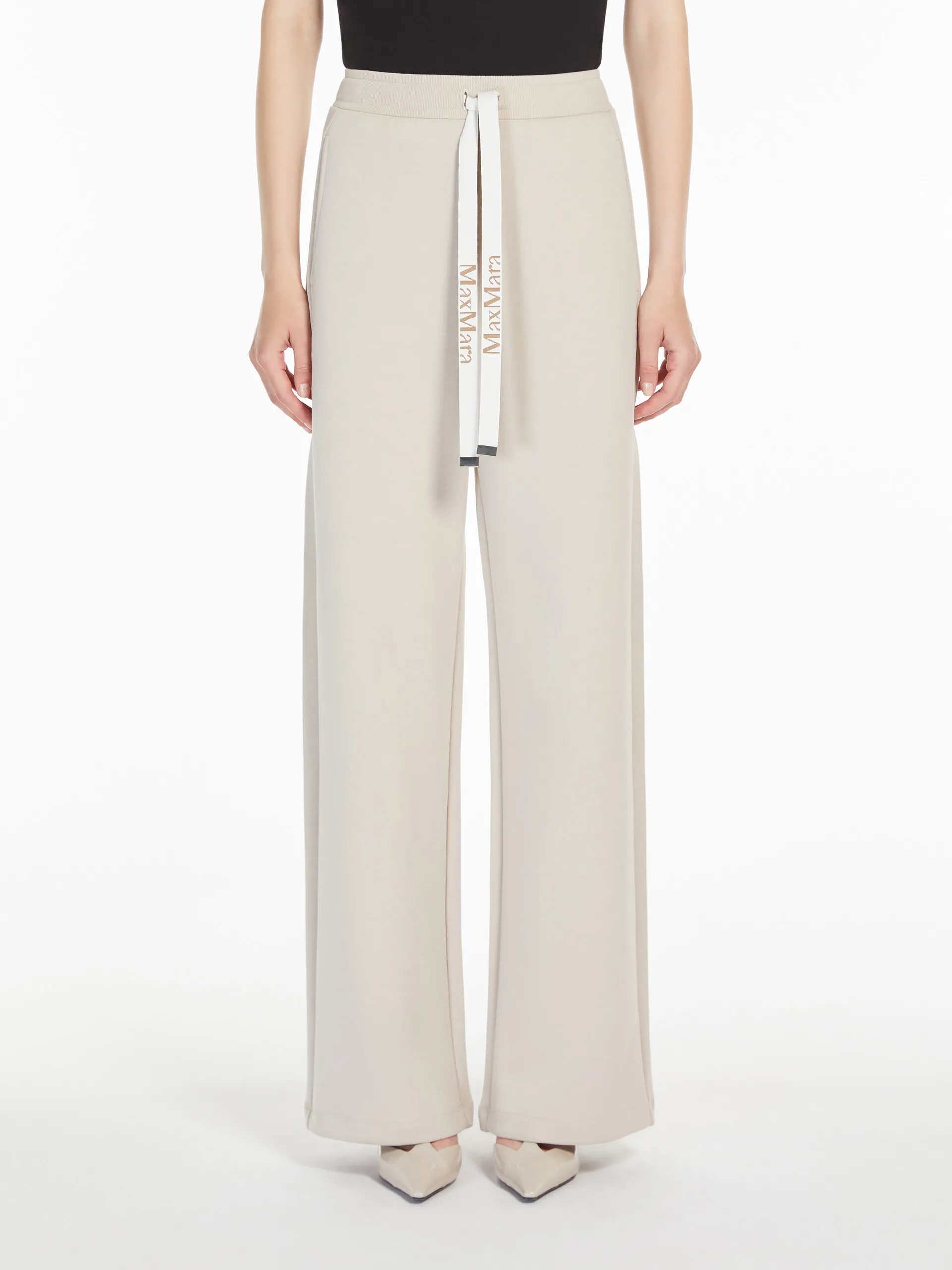 Брюки джерсі Regular Fit Висока