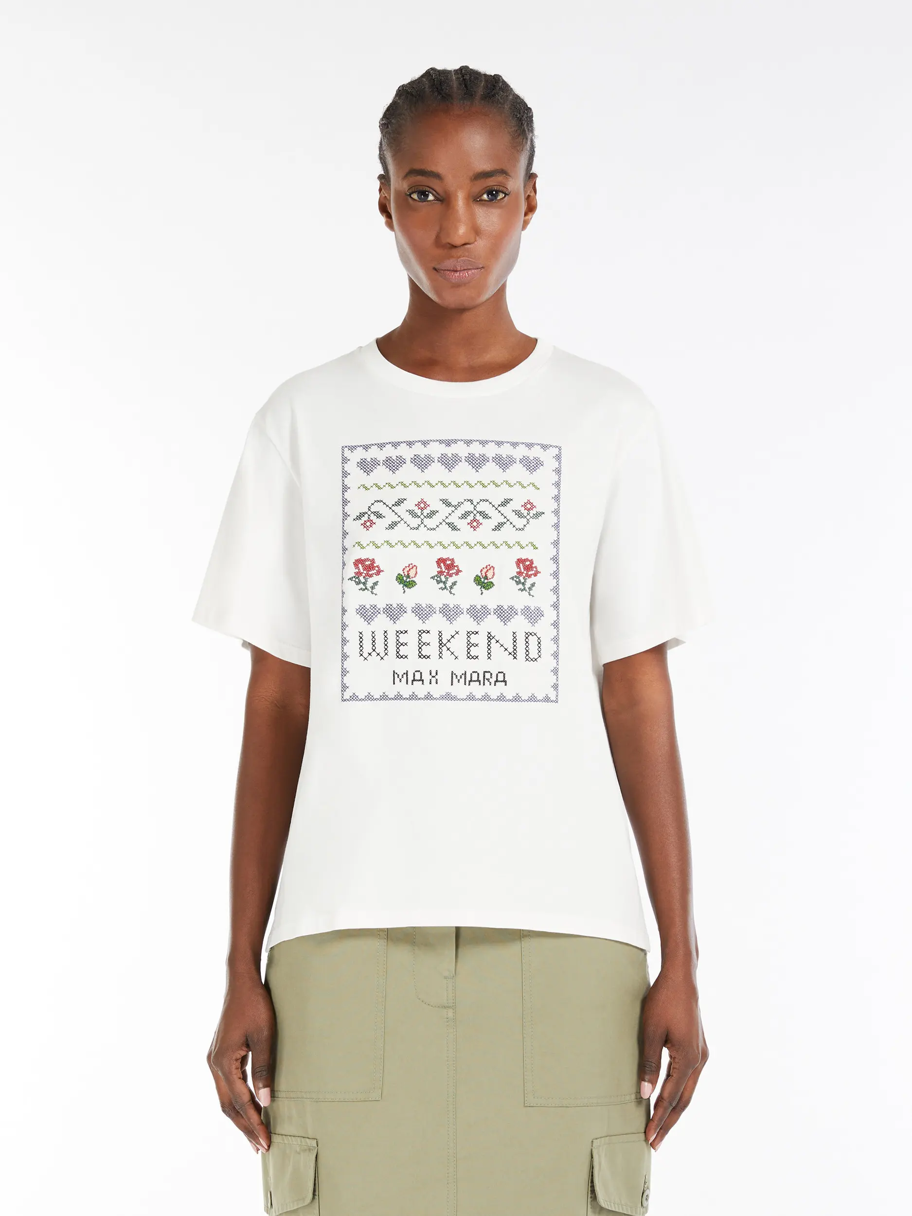 Футболка Regular Fit для женщин (478490), цвет Белый - №2