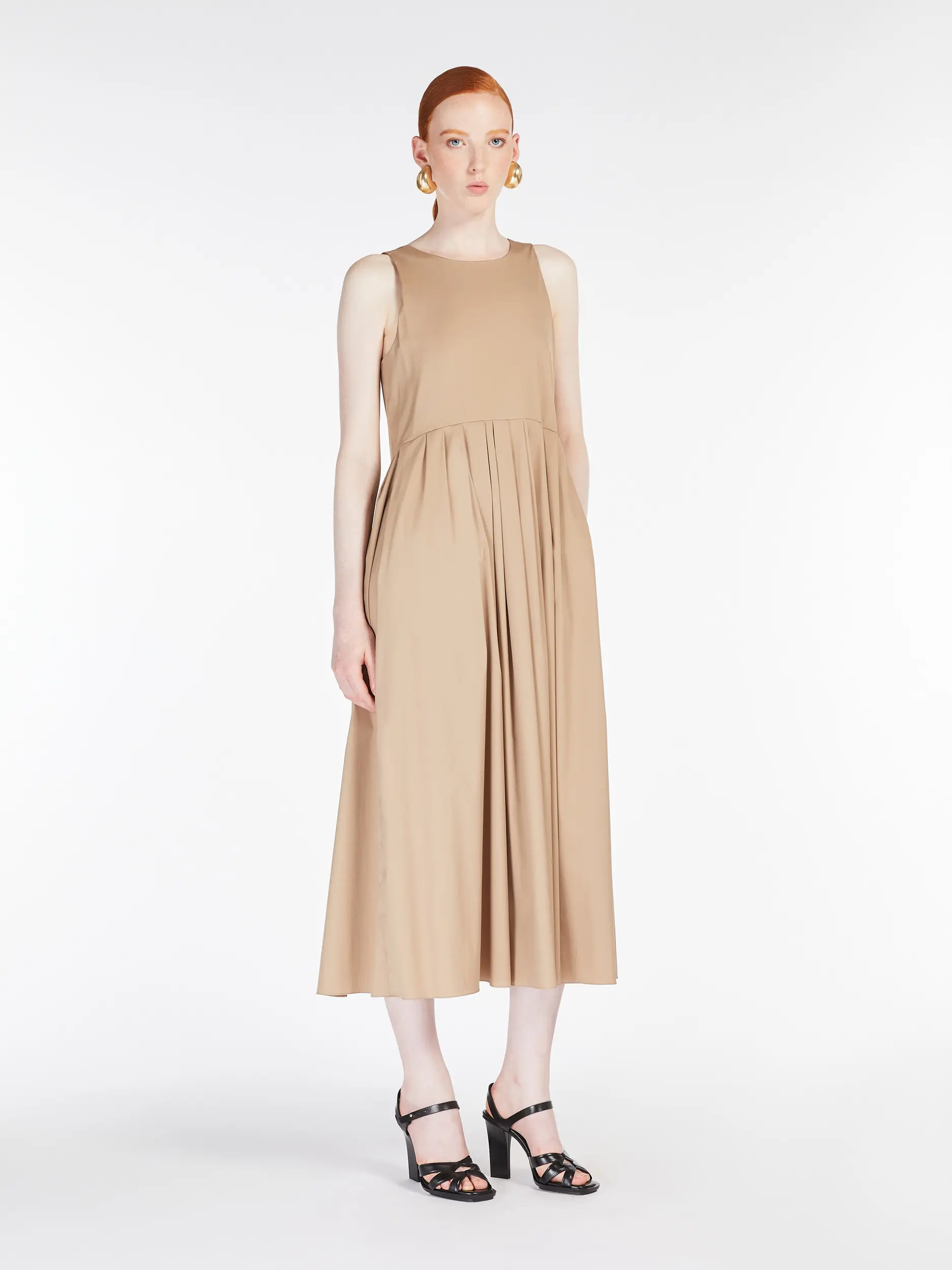 Сукні максі Regular Fit для жінок (478546), колір Коричневий - №3