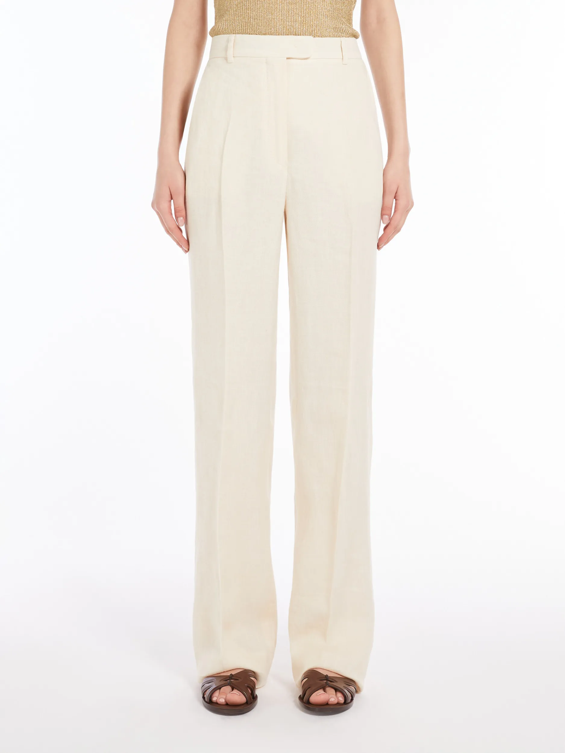 Брюки повседневные Regular Fit Высокая