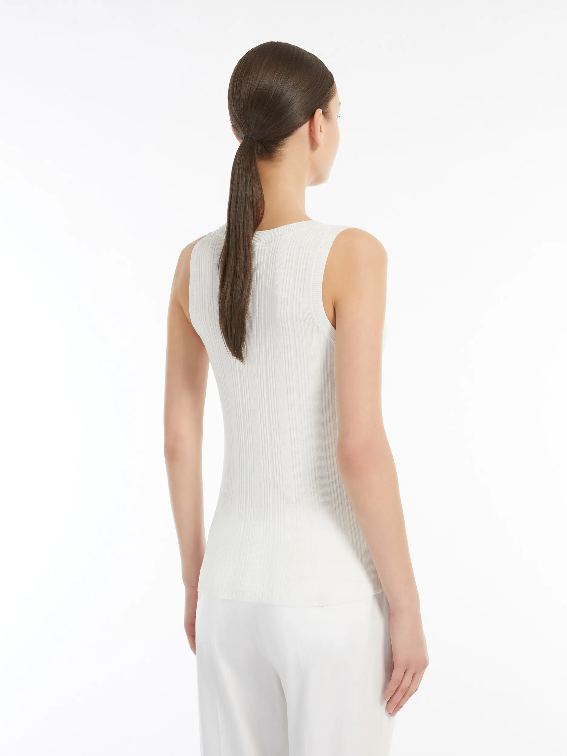 Майка Slim Fit для женщин (478575), цвет Белый - №4