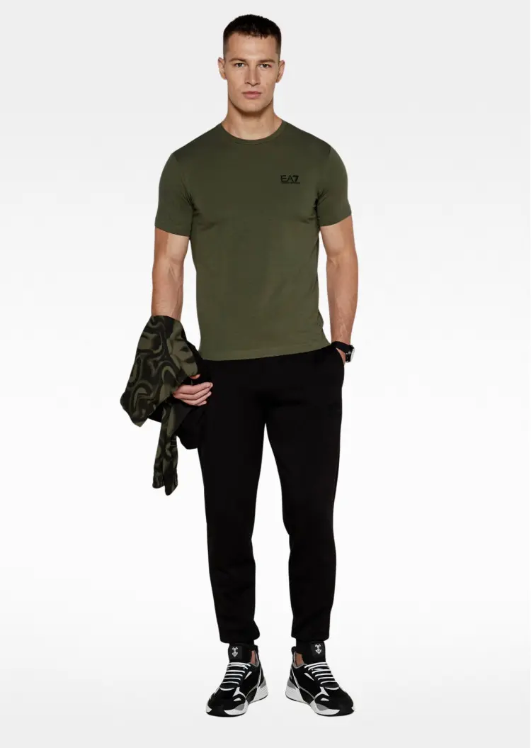 Футболка Regular Fit для мужчин (478693), цвет Оливковый - №3