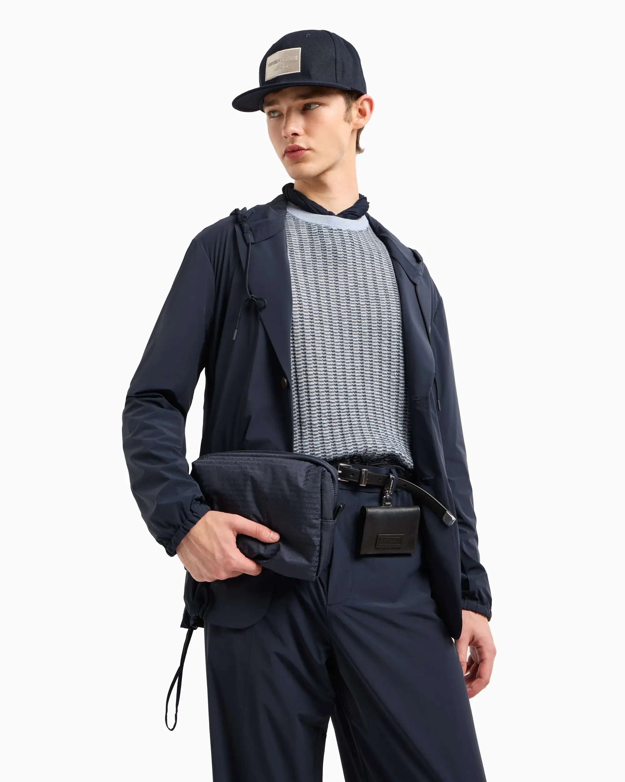 Вітровка Regular Fit для чоловіків (478907), колір Синій - №3