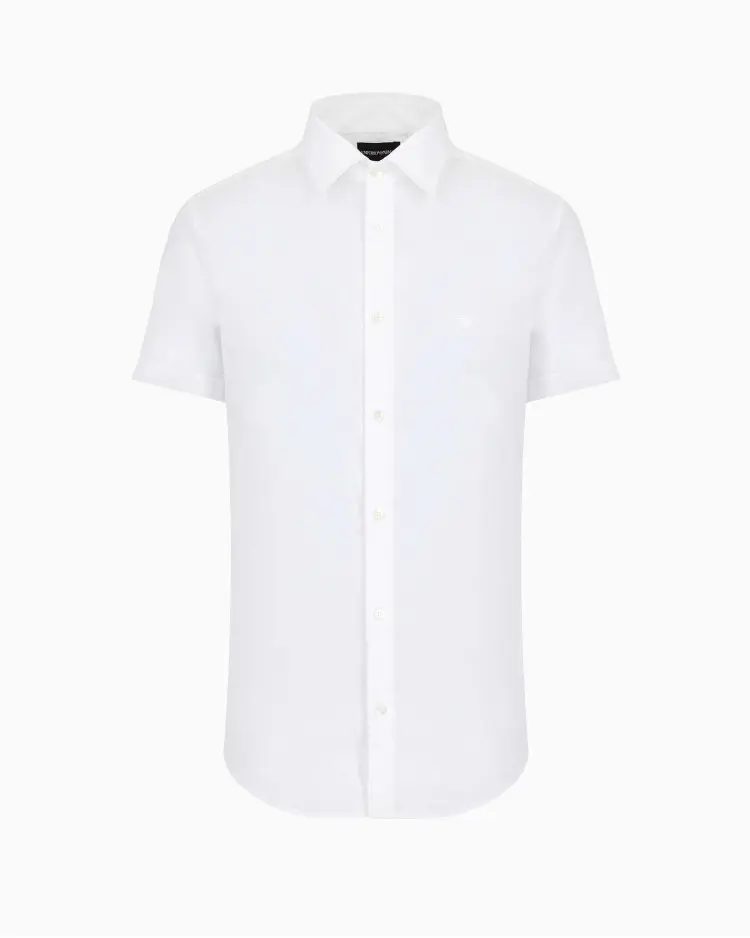 Сорочка деловая с коротким рукавом Slim Fit