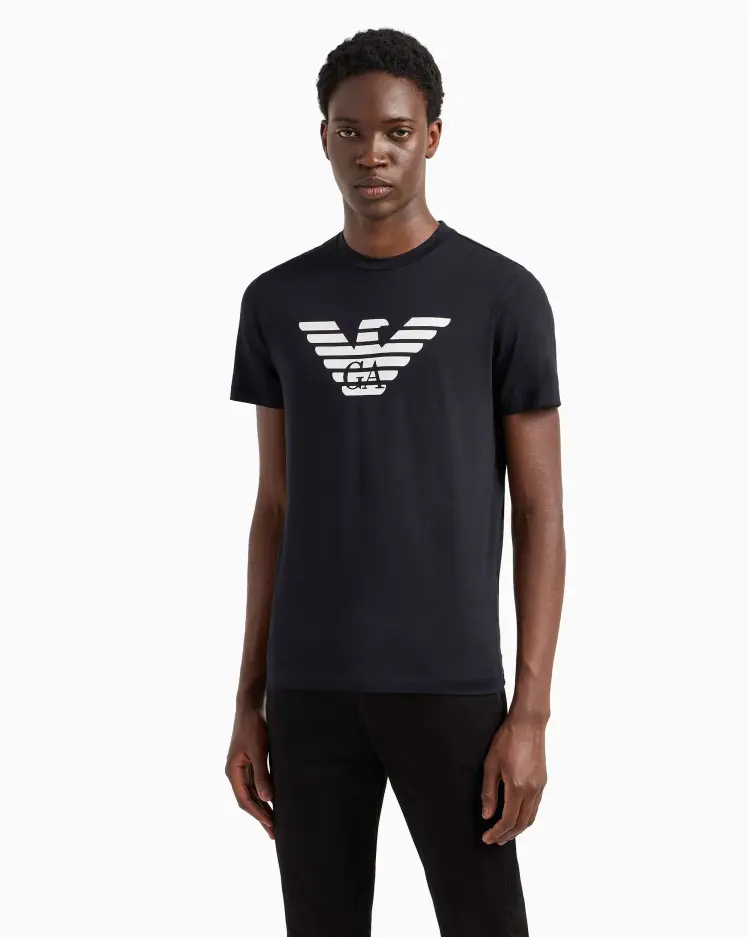 Футболка Slim Fit для мужчин (478955), цвет Синий - №2