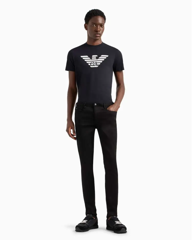 Футболка Slim Fit для мужчин (478955), цвет Синий - №3