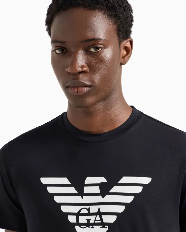 Футболка Slim Fit для мужчин (478955), цвет Синий - №5