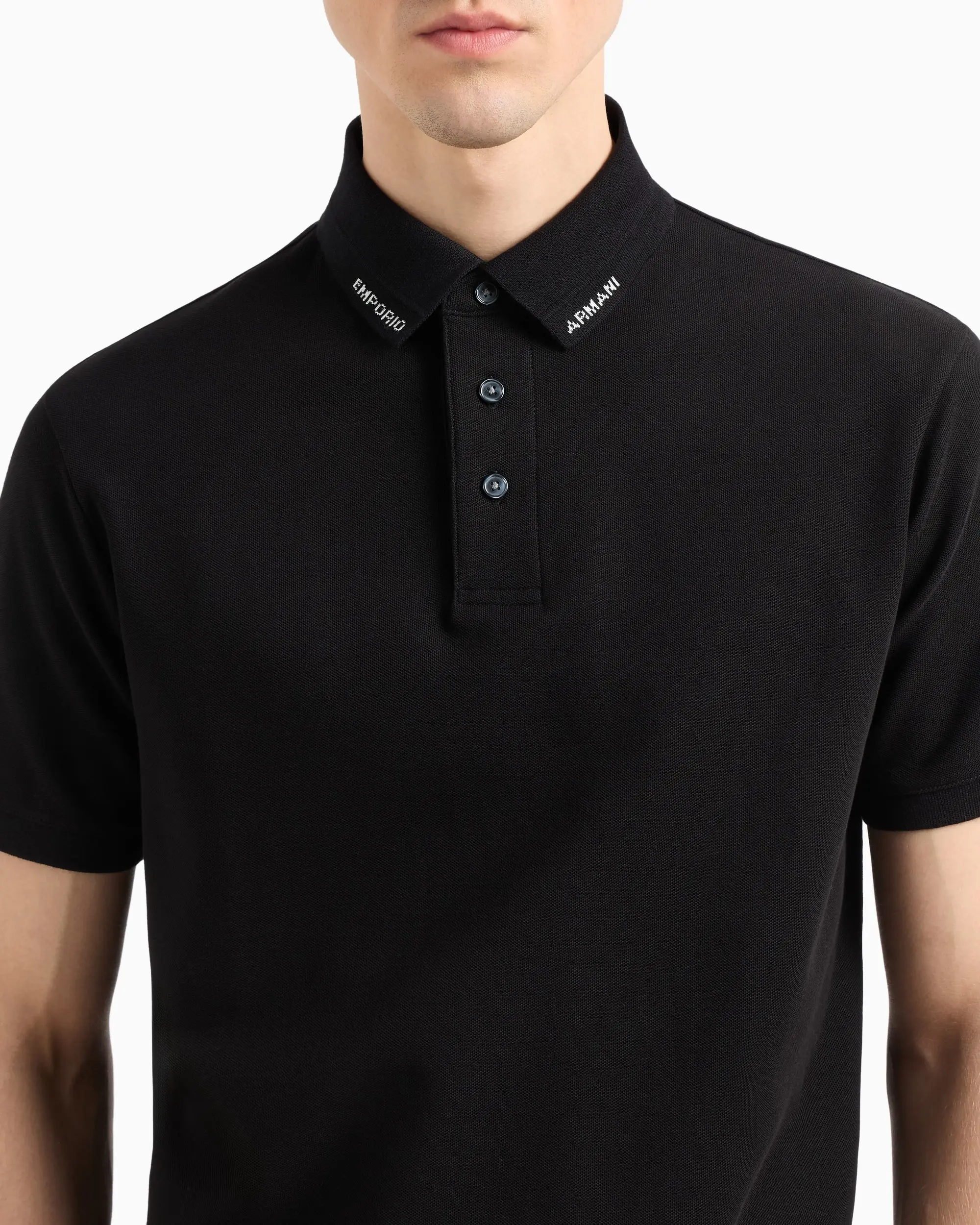 Поло Regular Fit для чоловіків (479026), колір Чорний - №5