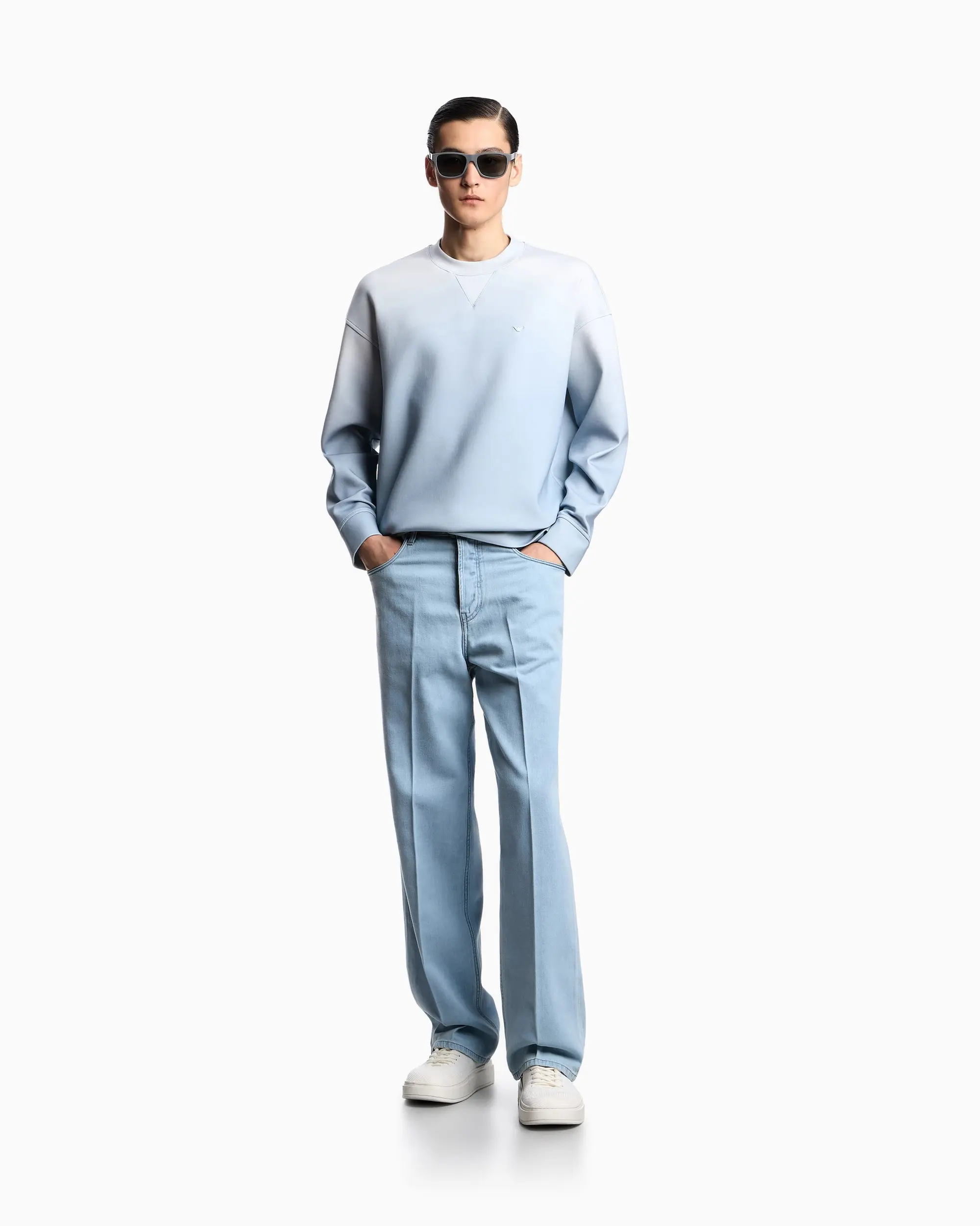 Толстовка Relaxed Fit для мужчин (479037), цвет Синий - №3
