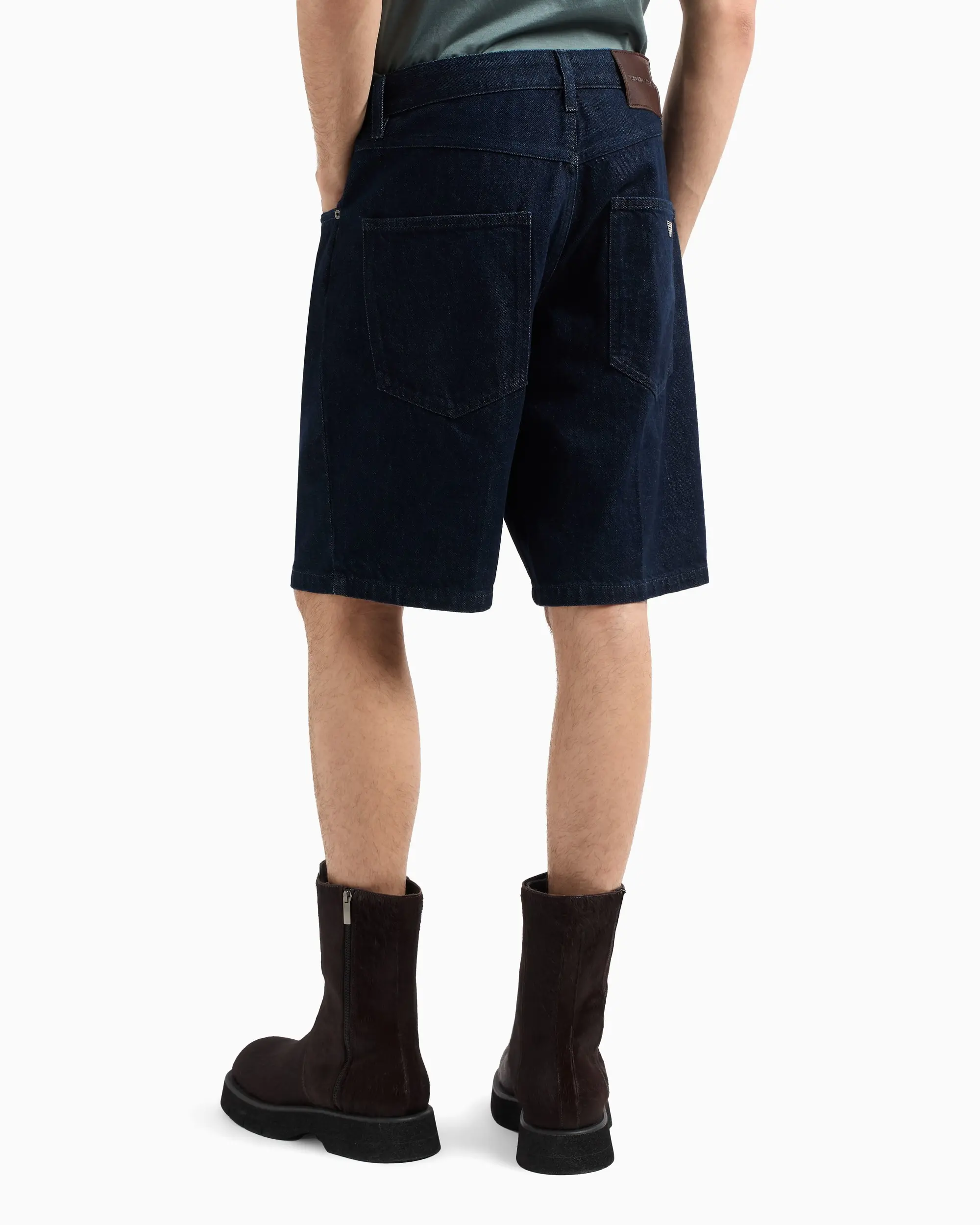Шорти джинсові Regular Fit для чоловіків (479062), колір Синій - №4