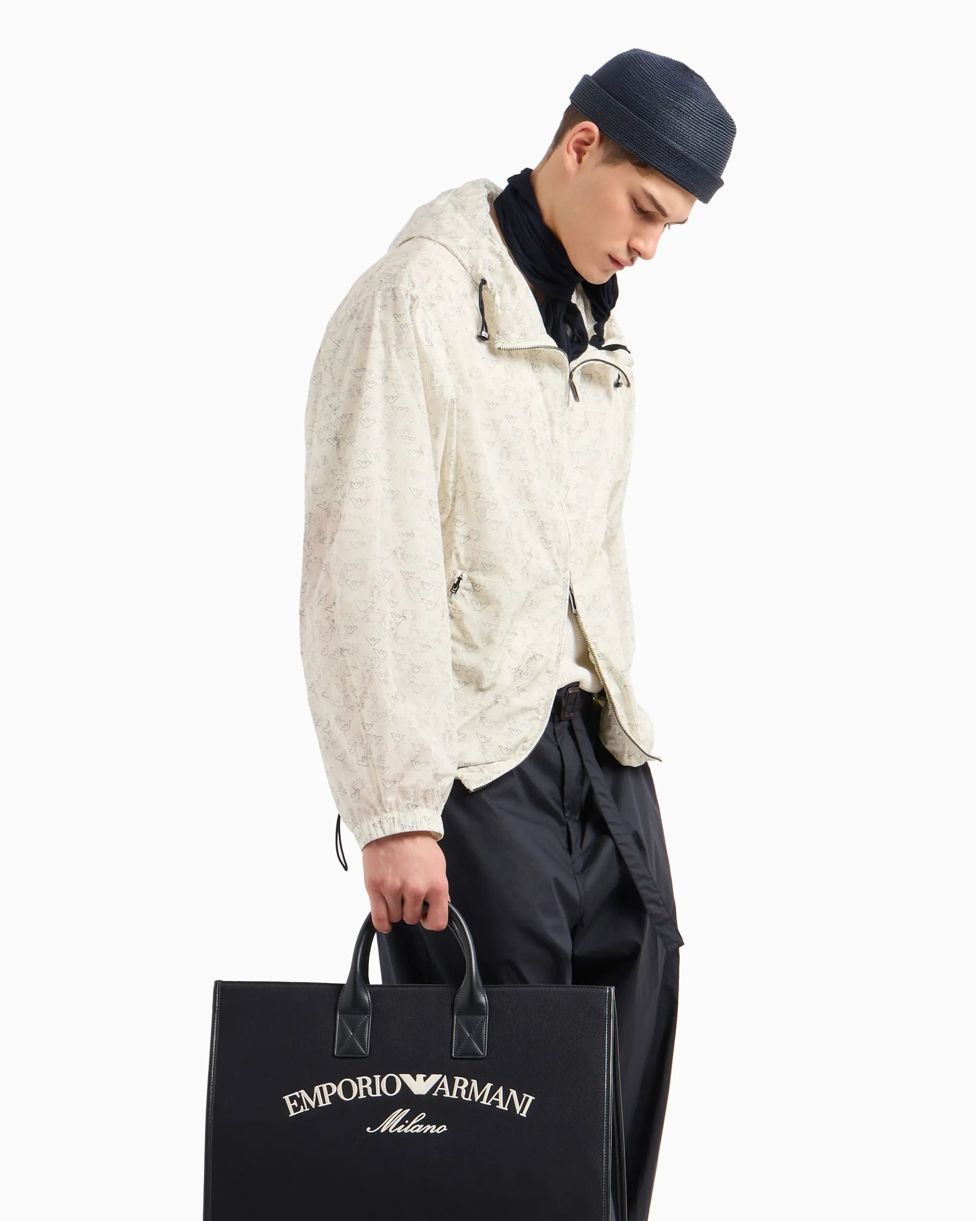 Ветровка Regular Fit для мужчин (479064), цвет Молочный - №3