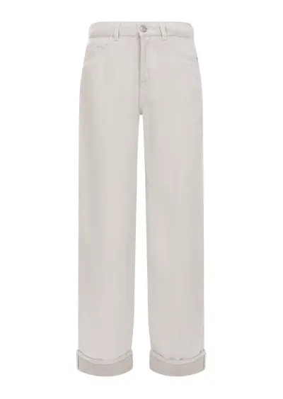 Брюки 5 карманов Relaxed Relaxed Fit Средняя