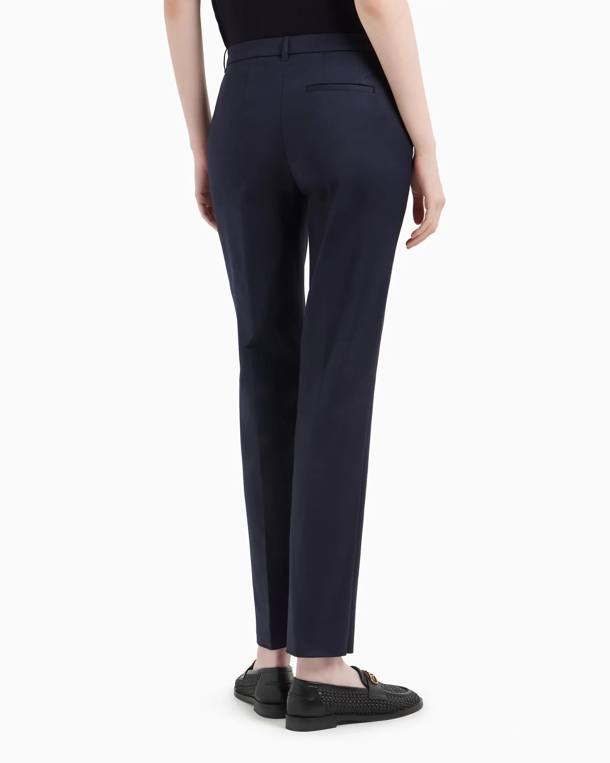 Брюки повсякденні Slim Fit Середня для жінок (479151), колір Синій - №4