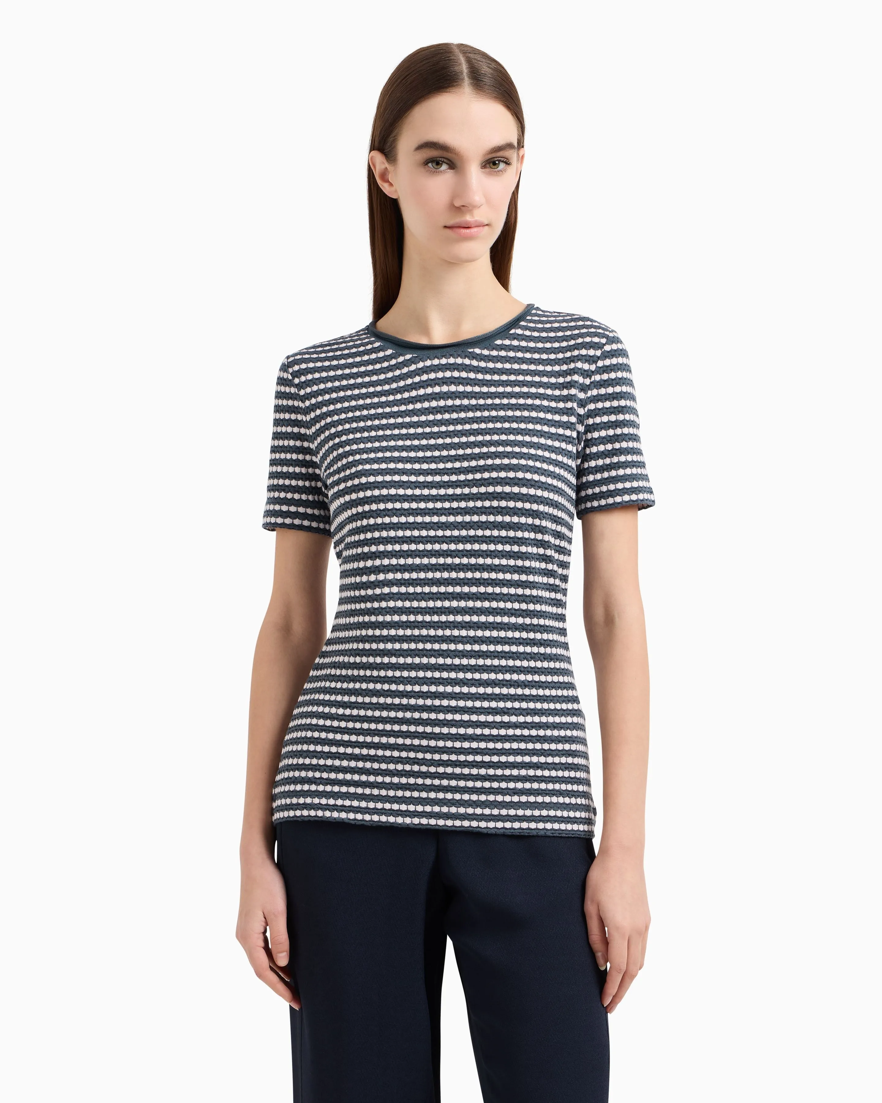 Футболка трикотажная Slim Fit