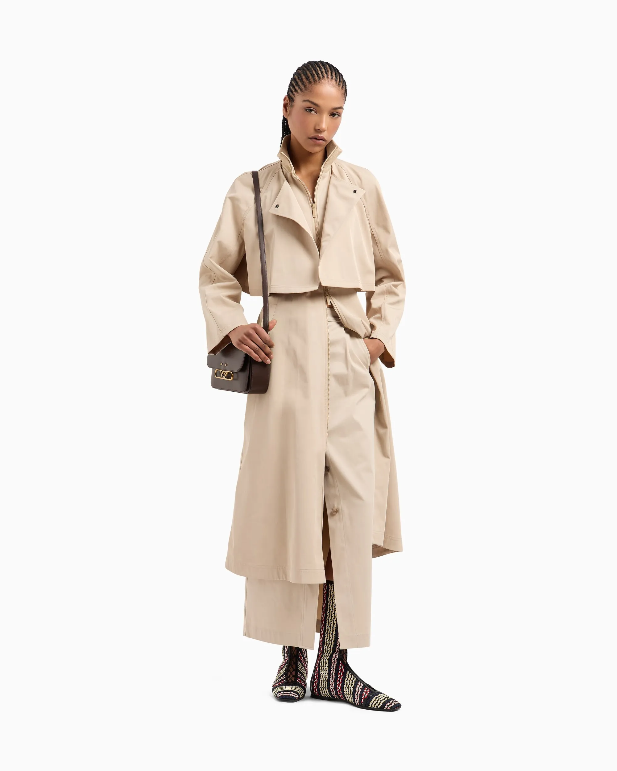 Плащ Regular Fit для женщин (479188), цвет Бежевый - №3