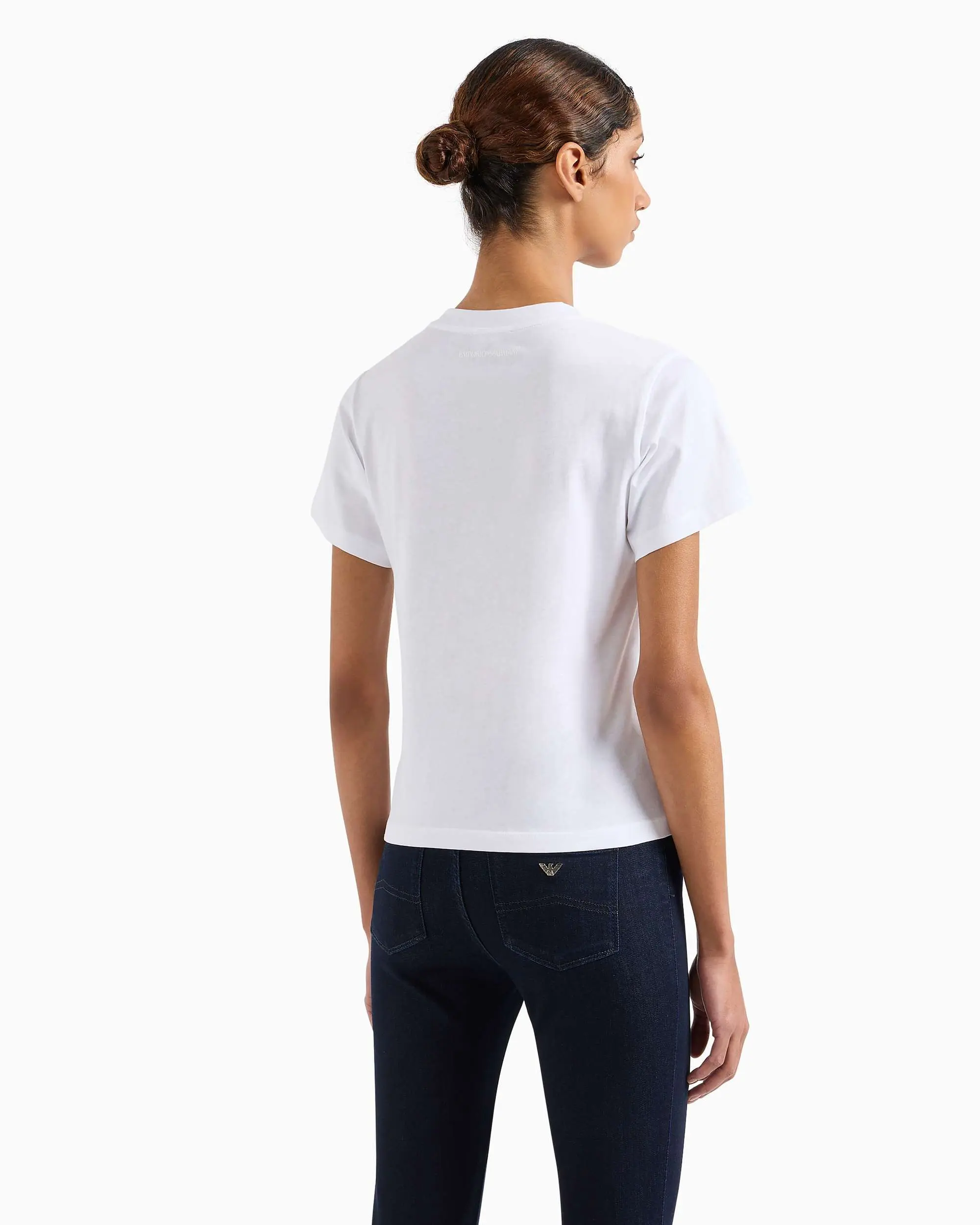 Футболка Slim Fit для жінок (479193), колір Білий - №4