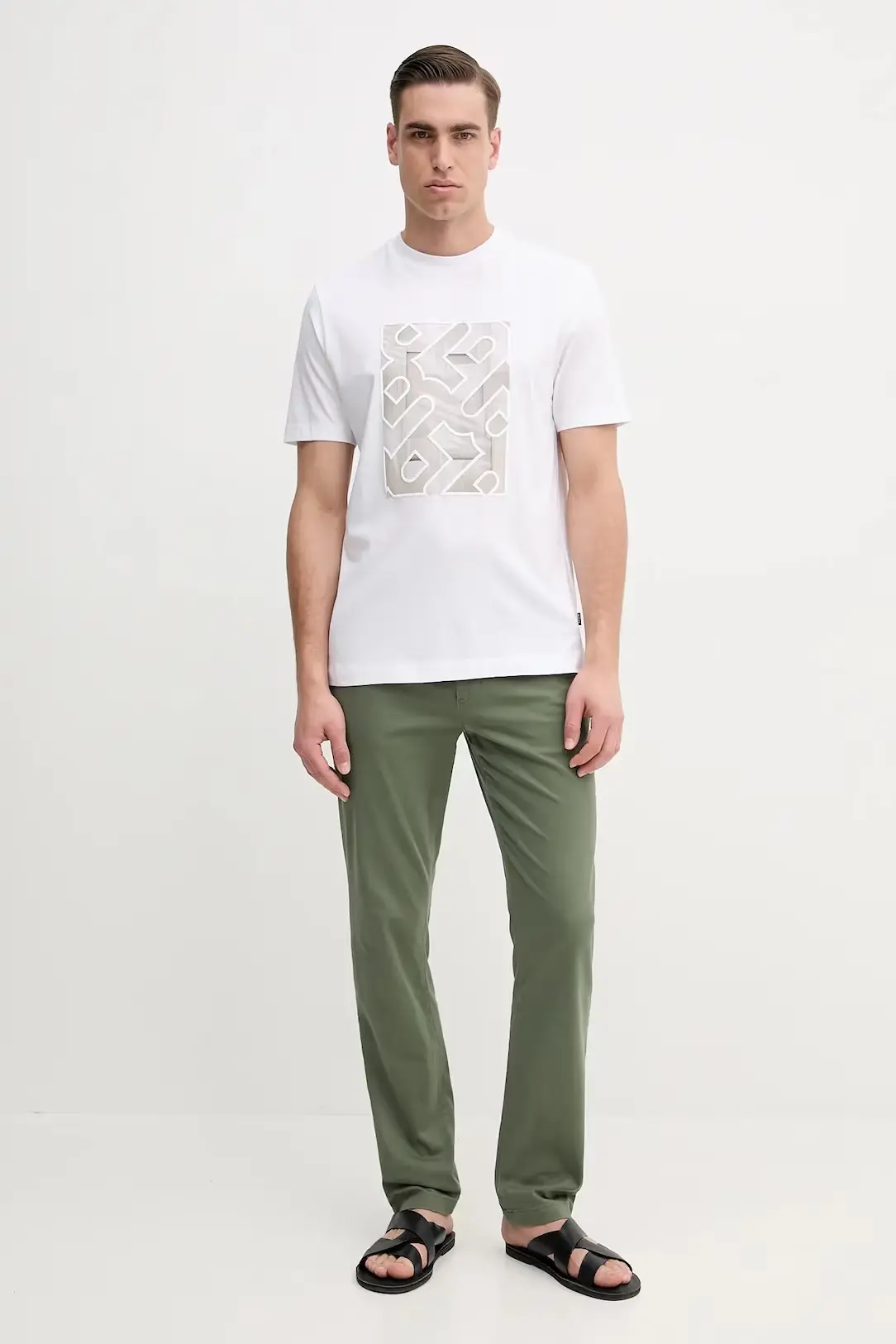 Футболка Regular Fit для чоловіків (479331), колір Білий - №3