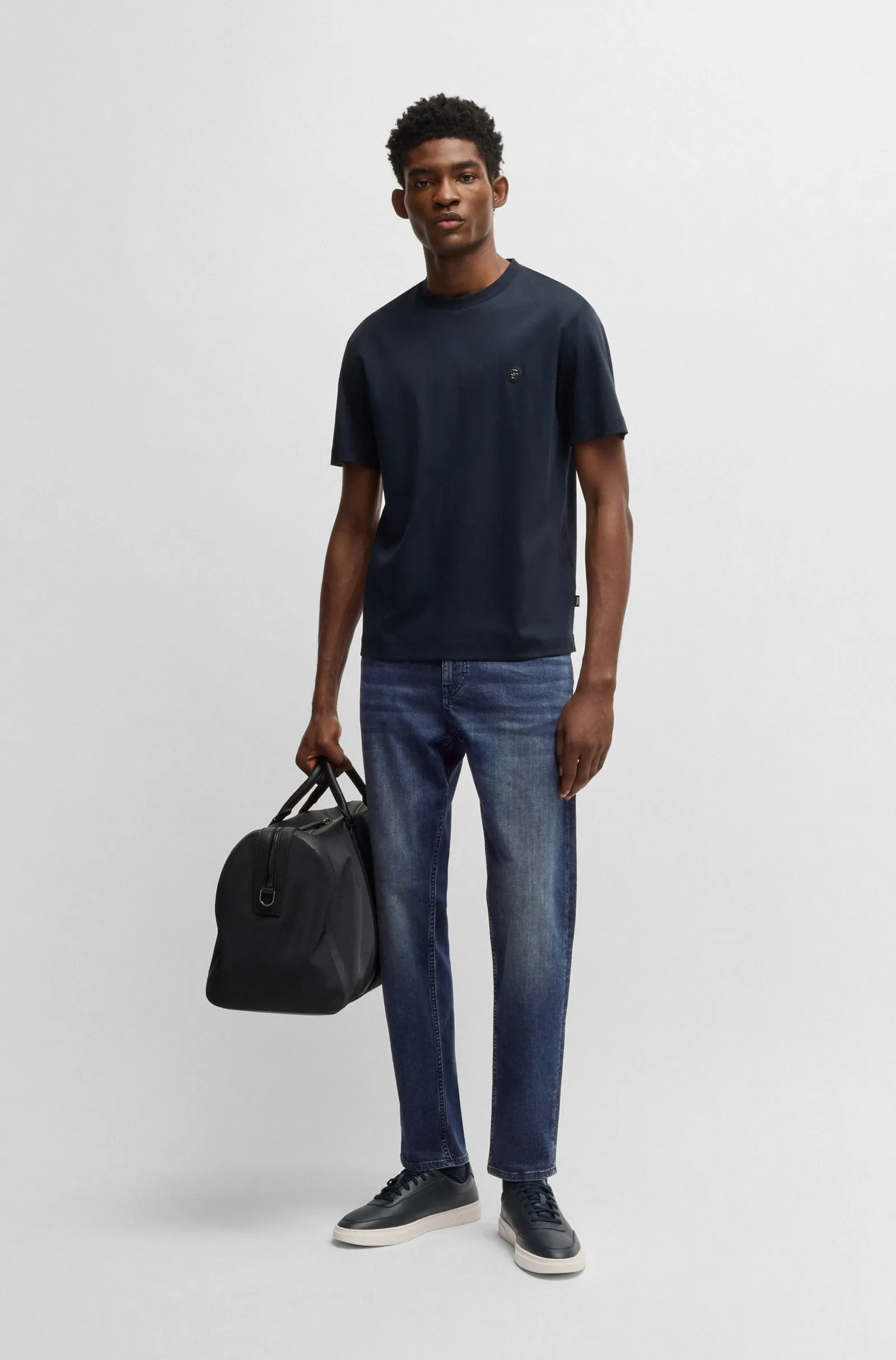 Джинси Regular Regular Fit Середня для чоловіків (479372), колір Синій - №3