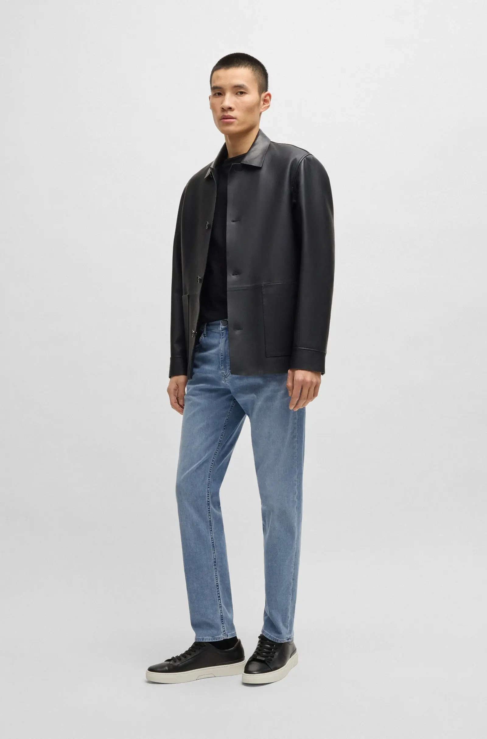 Джинси Regular Regular Fit для чоловіків (479373), колір Синій - №3