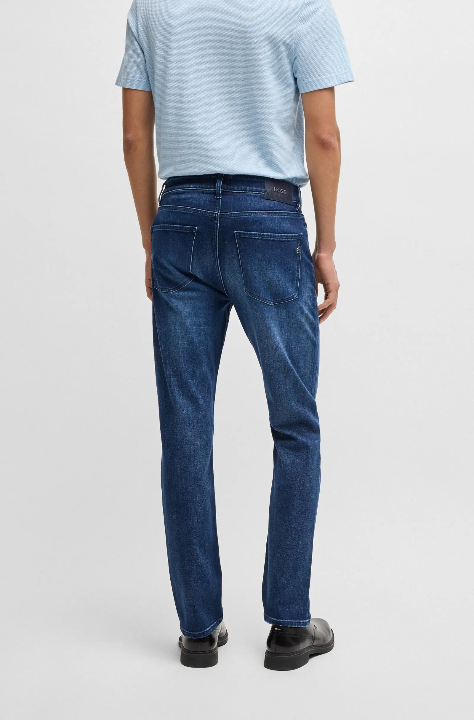 Джинсы Slim Slim Fit Средняя для мужчин (479385), цвет Синий - №4
