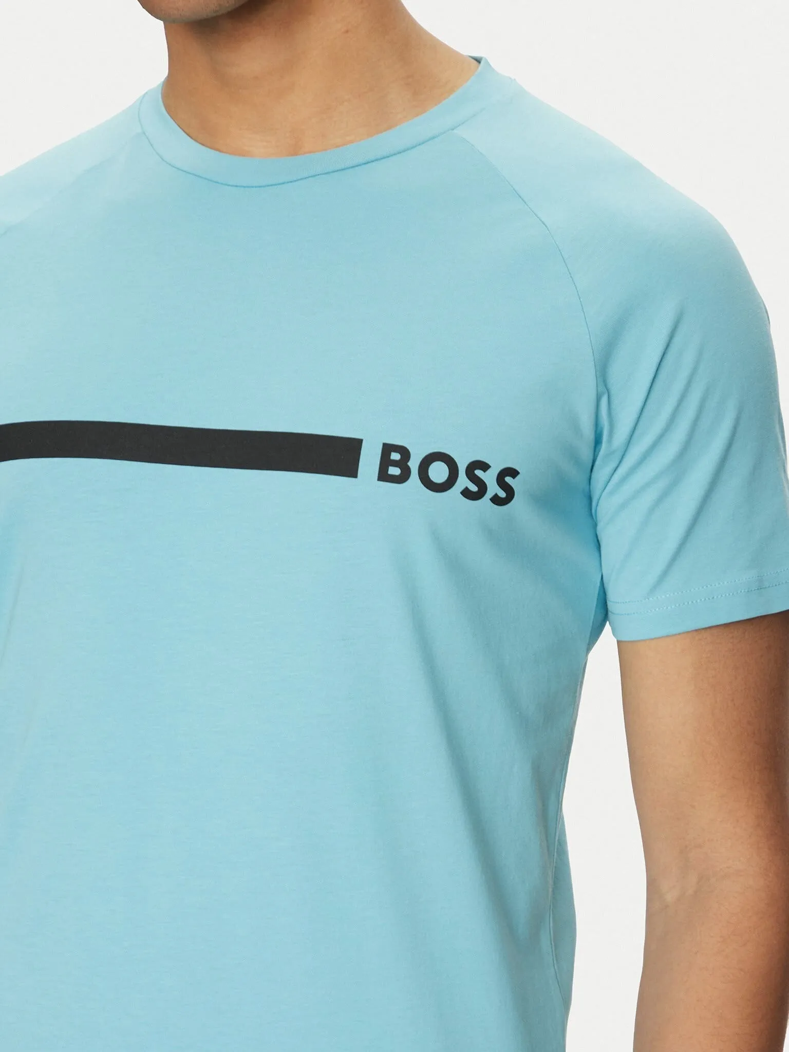 Футболка пляжна Slim Fit для чоловіків (479442), колір Синій - №5