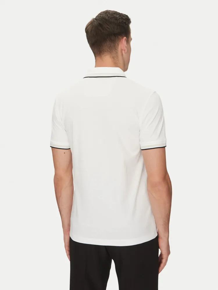Поло Slim Fit для мужчин (479484), цвет Белый - №4