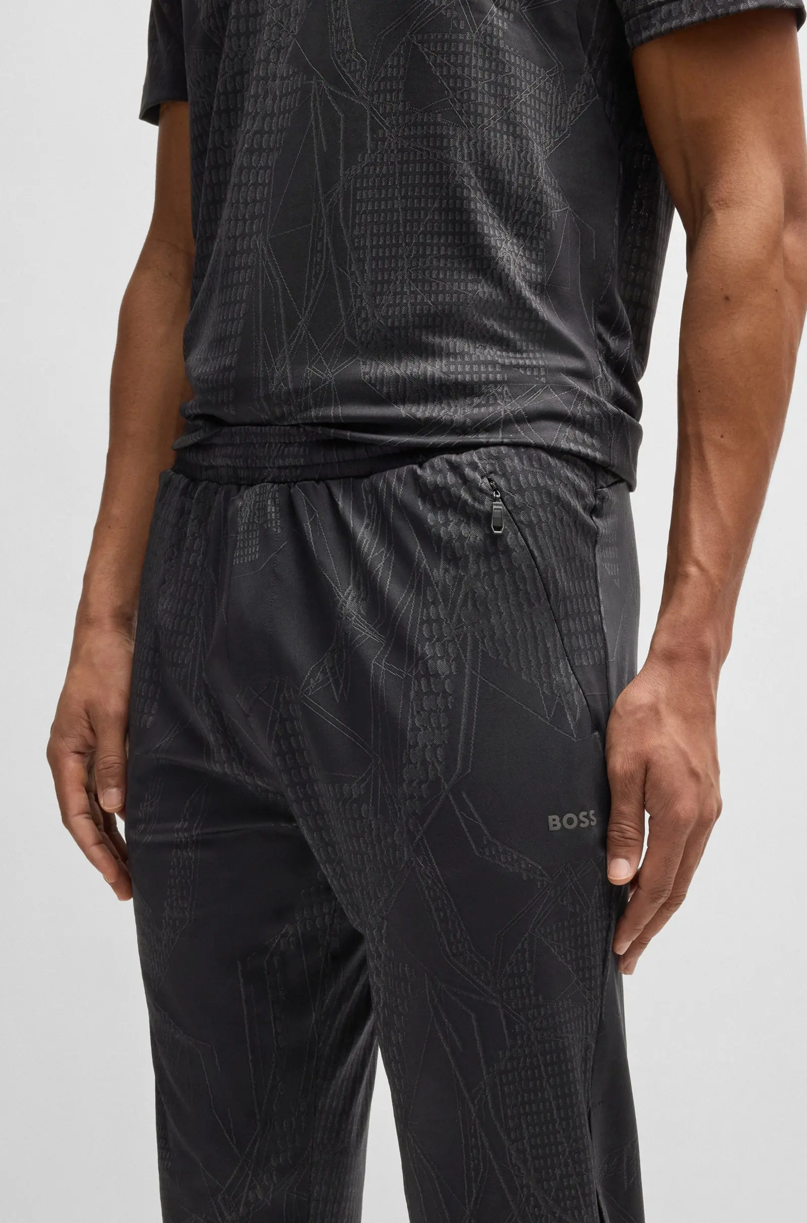 Спортивні брюки Regular Fit Висока для чоловіків (479524), колір Чорний - №5