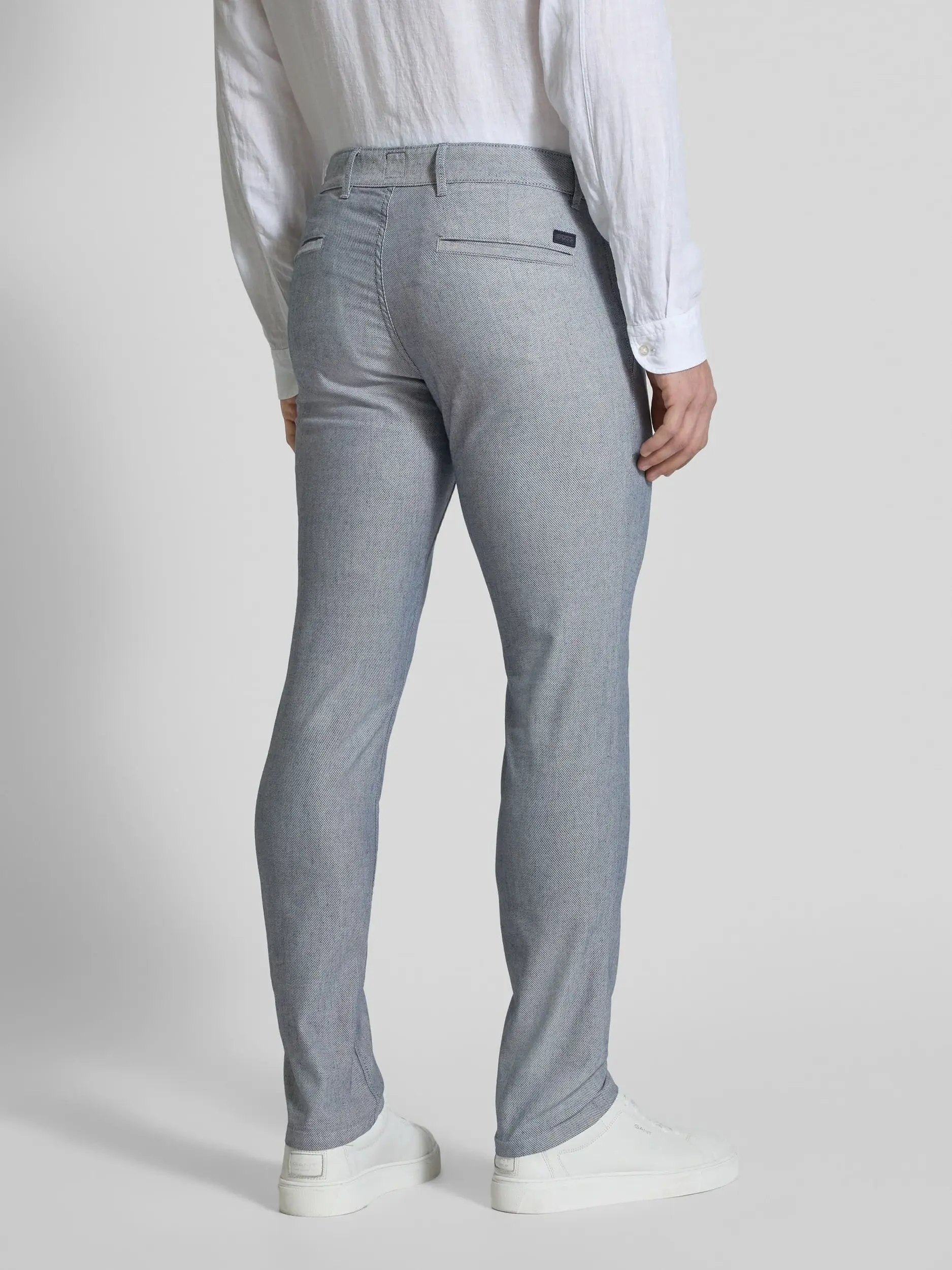 Брюки chinos Slim Fit для чоловіків (479560), колір Синій - №4