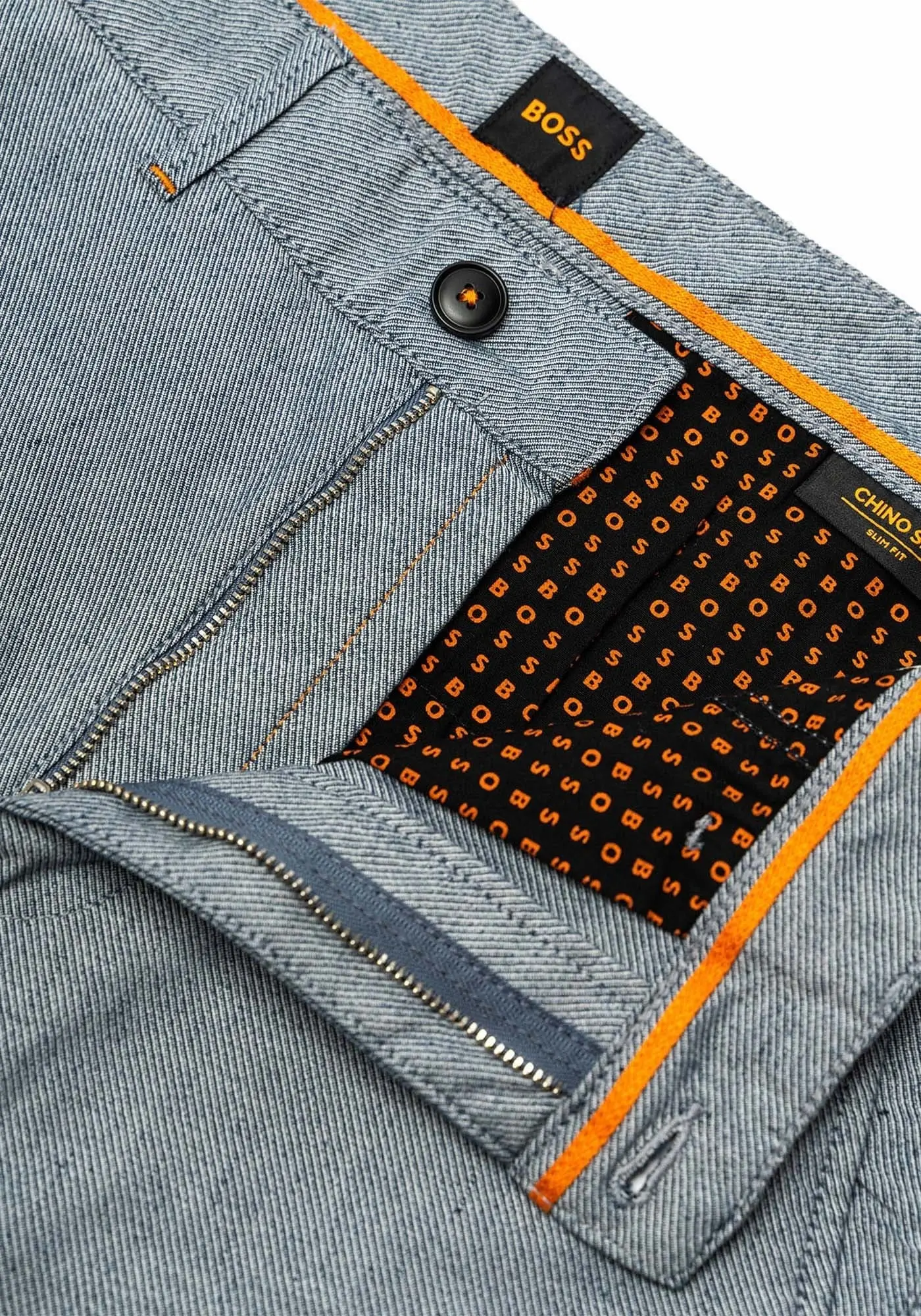 Брюки chinos Slim Fit для чоловіків (479560), колір Синій - №5