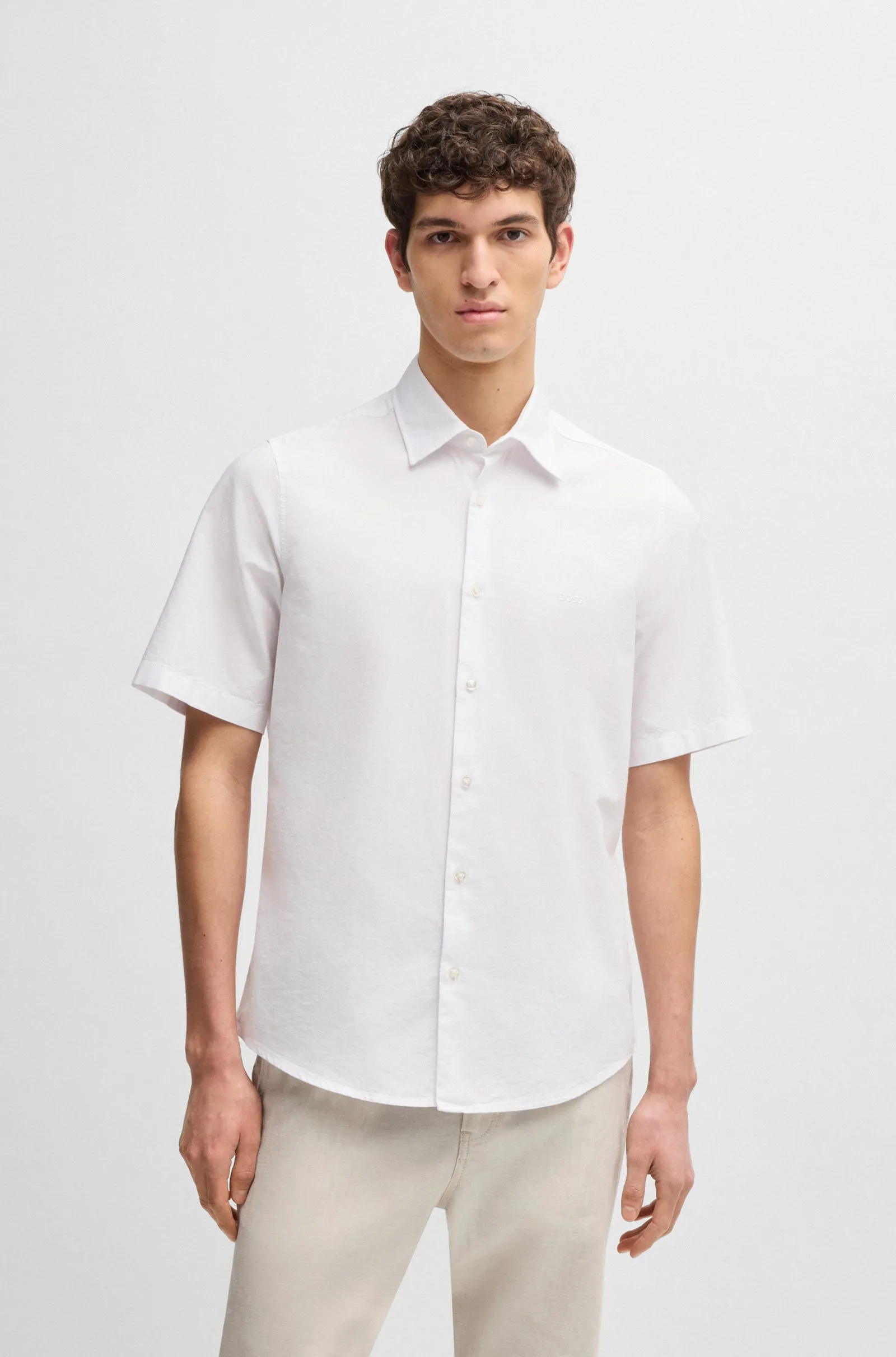 сорочка ділова з коротким рукавом Regular Fit