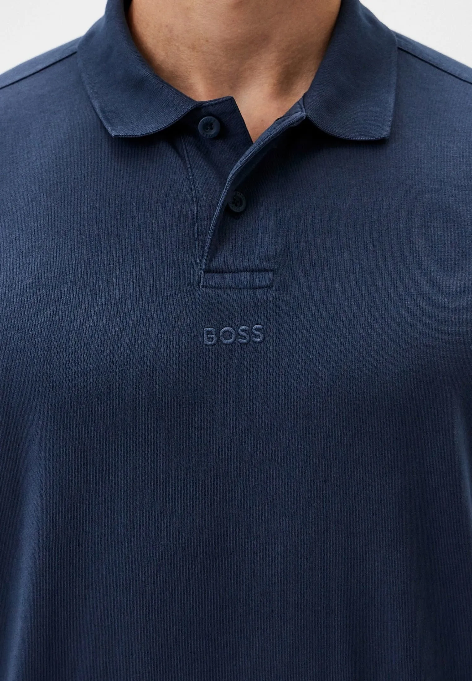 Поло Relaxed Fit для мужчин (479610), цвет Синий - №5