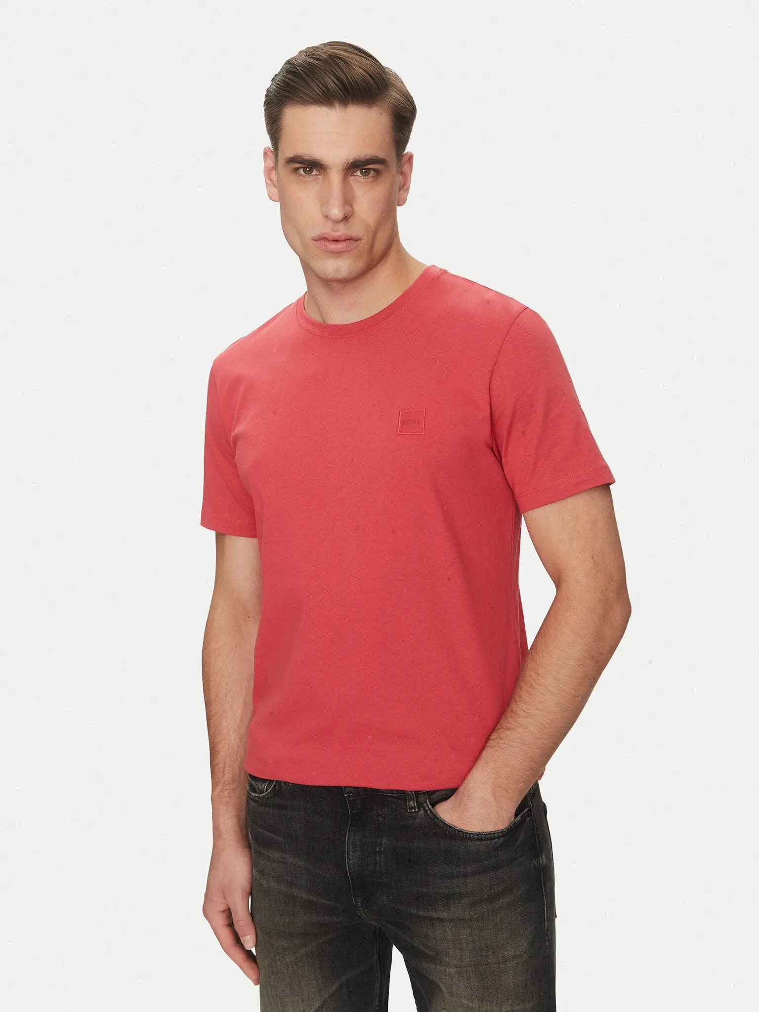 Футболка Relaxed Fit для чоловіків (479619), колір Червоний - №2