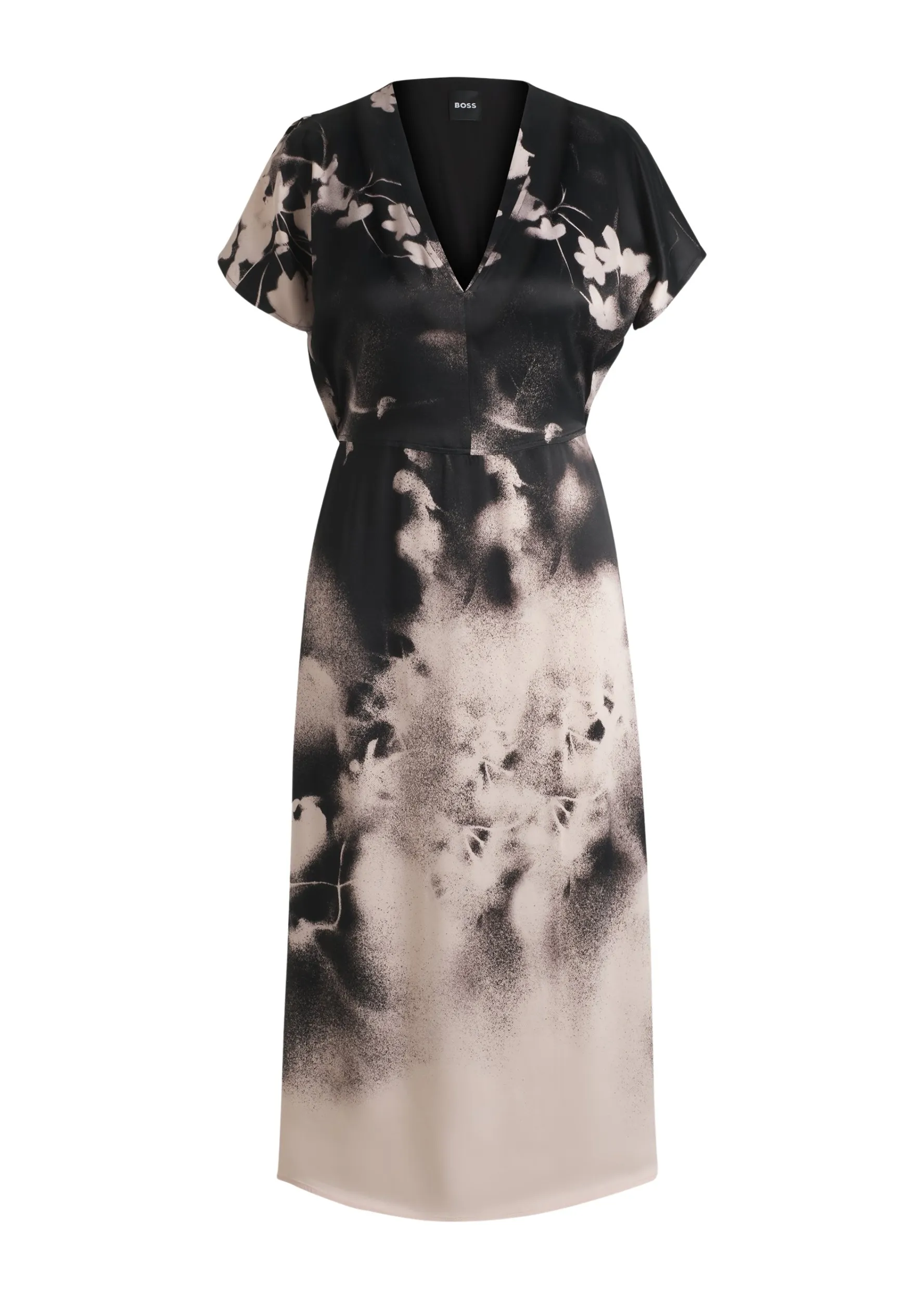 Сукні міді Regular Fit для жінок (479666), колір Рожевий - №1