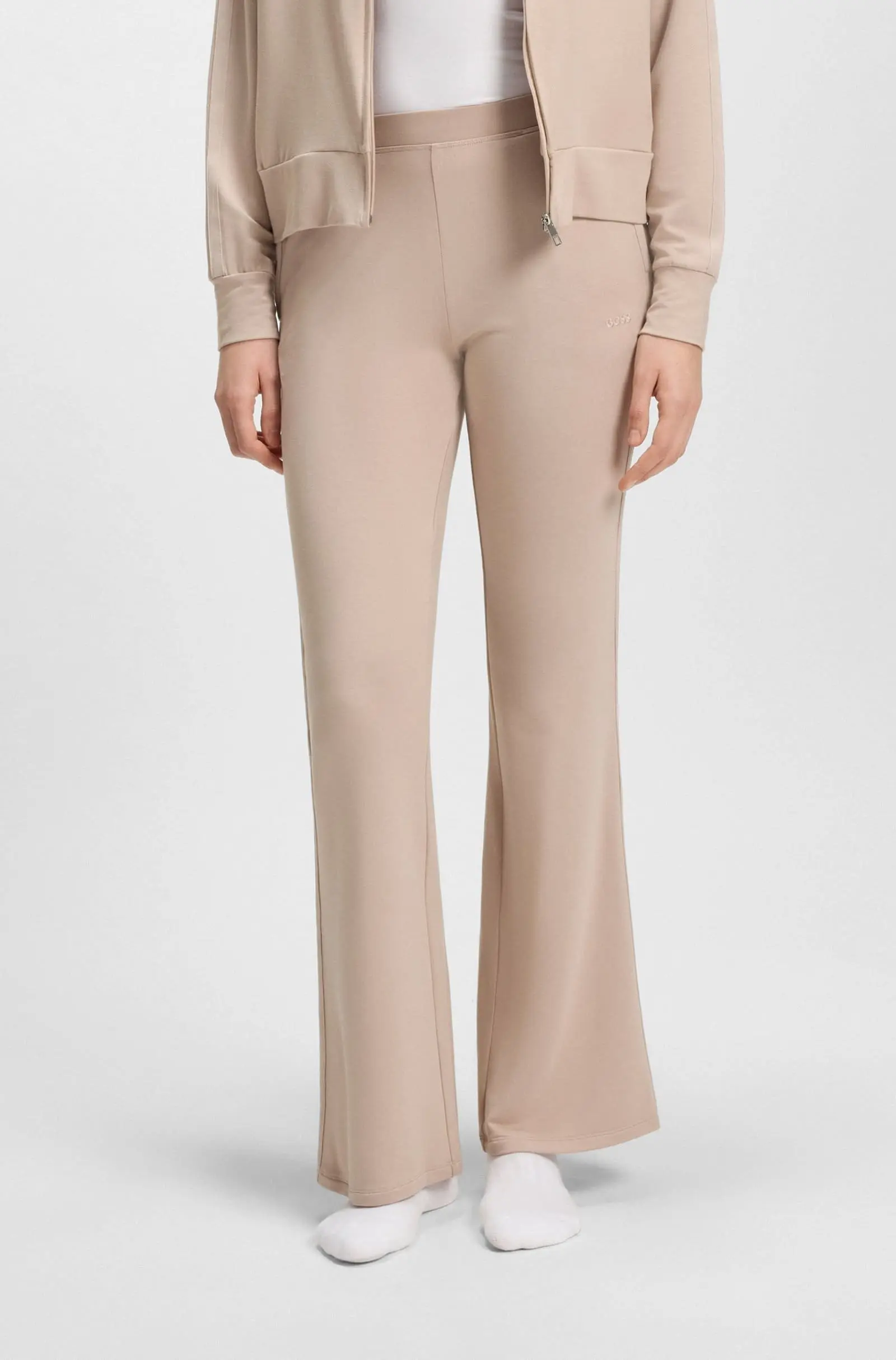 Спортивні брюки Regular Fit для жінок (479735), колір Бежевий - №2