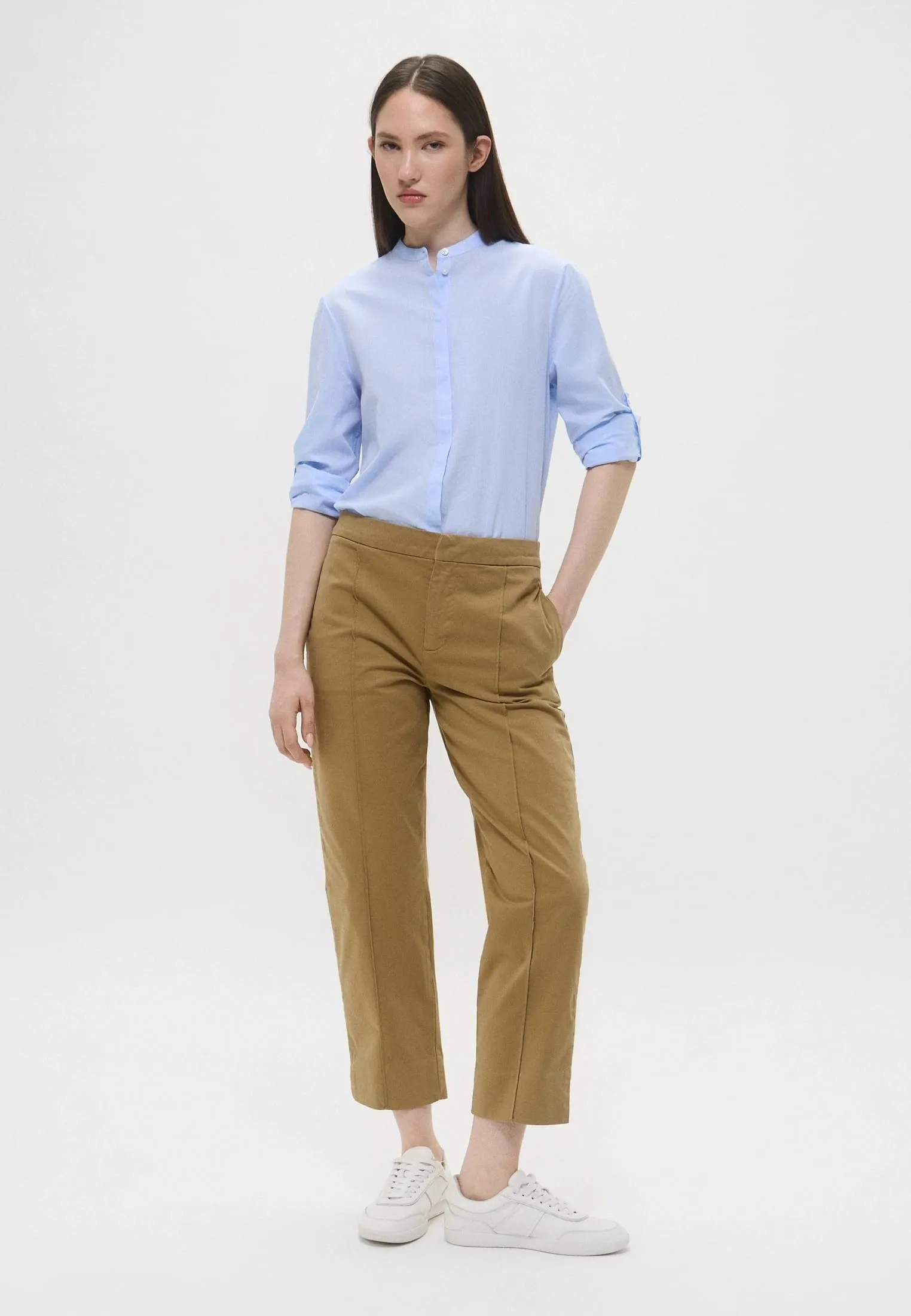 Брюки повседневные Regular Fit Средняя