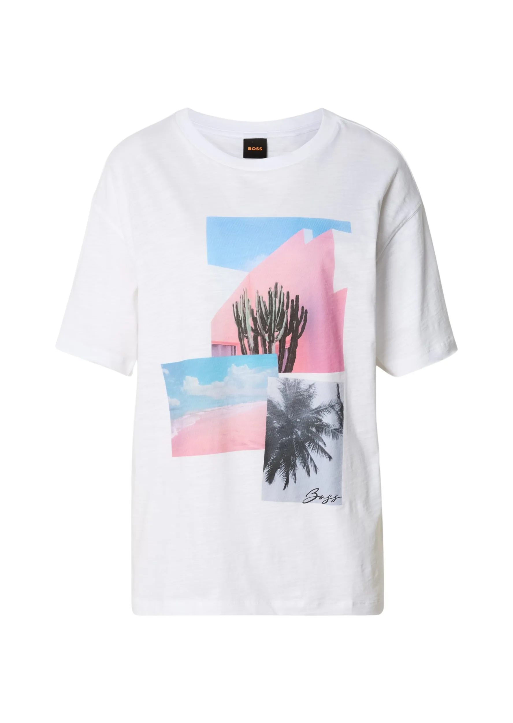 Футболка Relaxed Fit для жінок (479811), колір Білий - №1