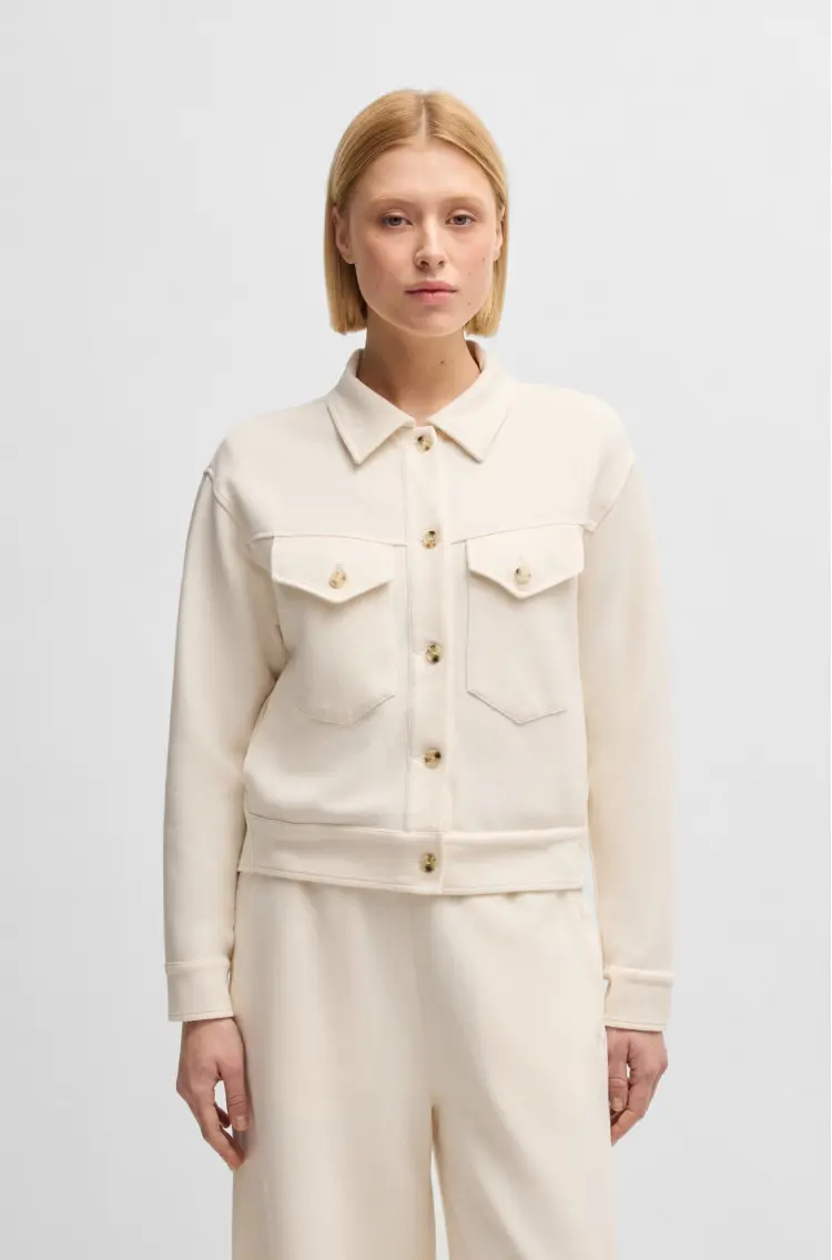 Жакет Regular Fit для женщин (479824), цвет Молочный - №2