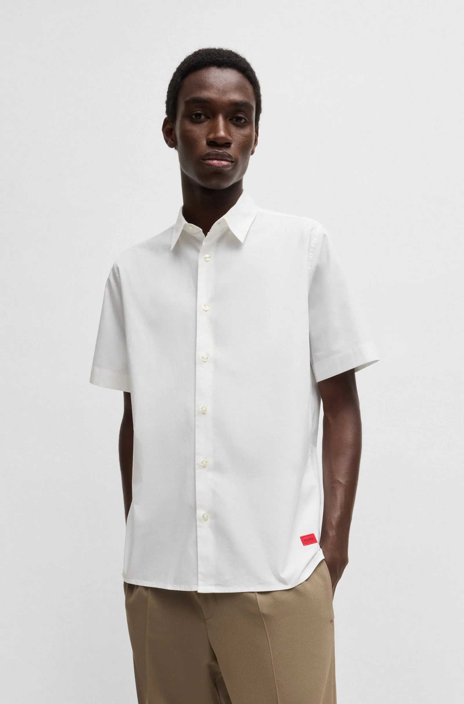 сорочка ділова з коротким рукавом Relaxed Fit