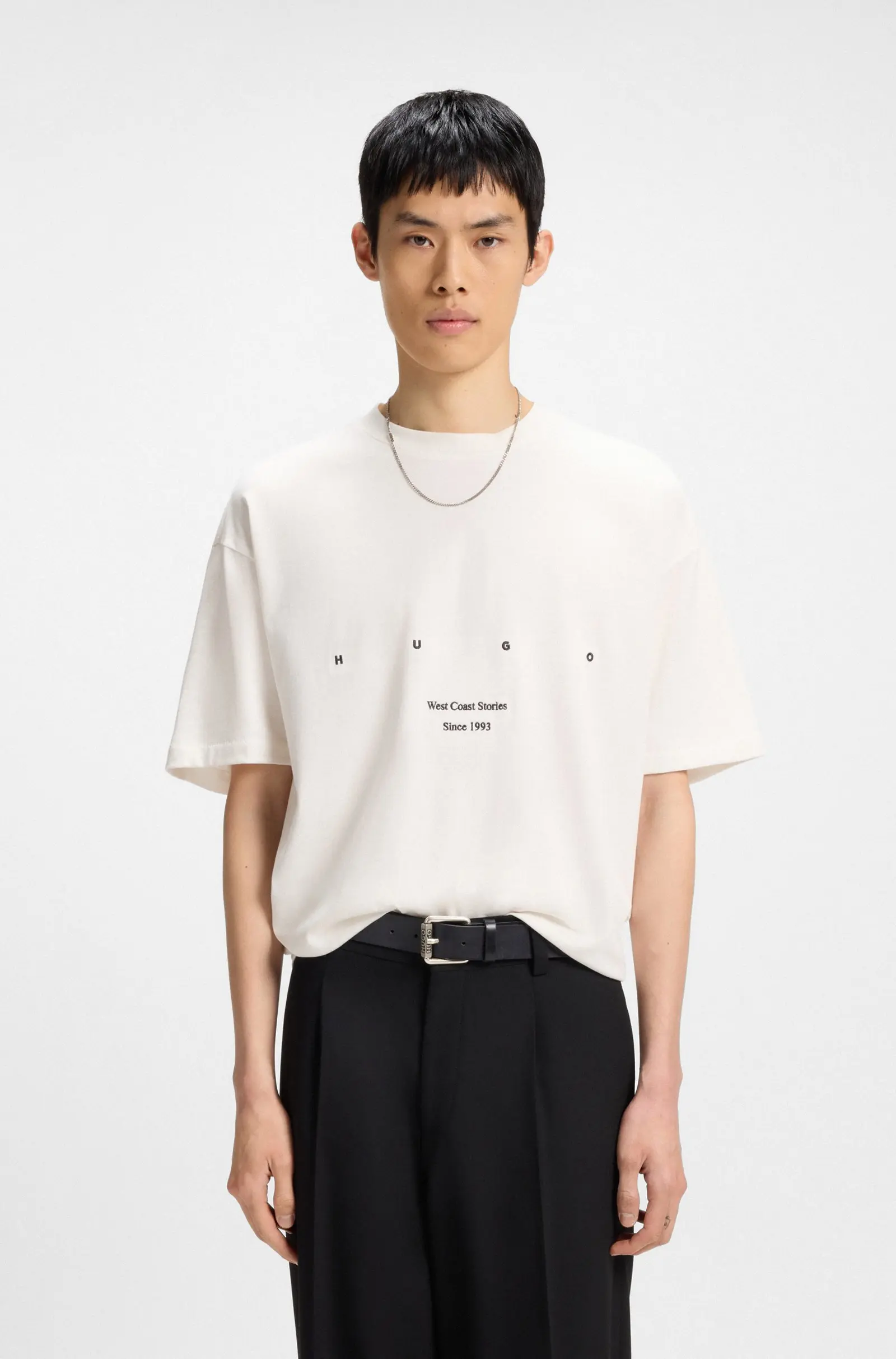 Футболка Relaxed Fit для мужчин (479934), цвет Молочный - №2