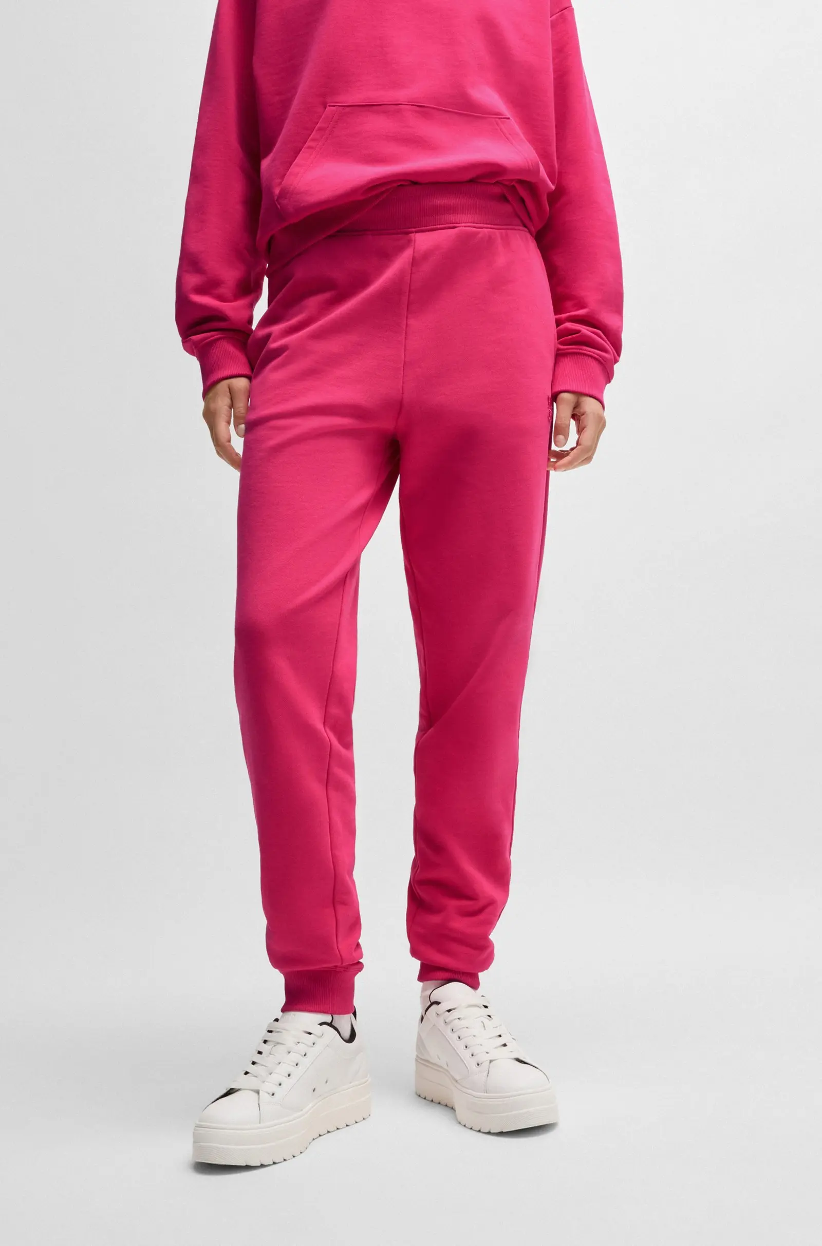 Брюки джерсі Regular Fit Висока для жінок (480004), колір Рожевий - №2