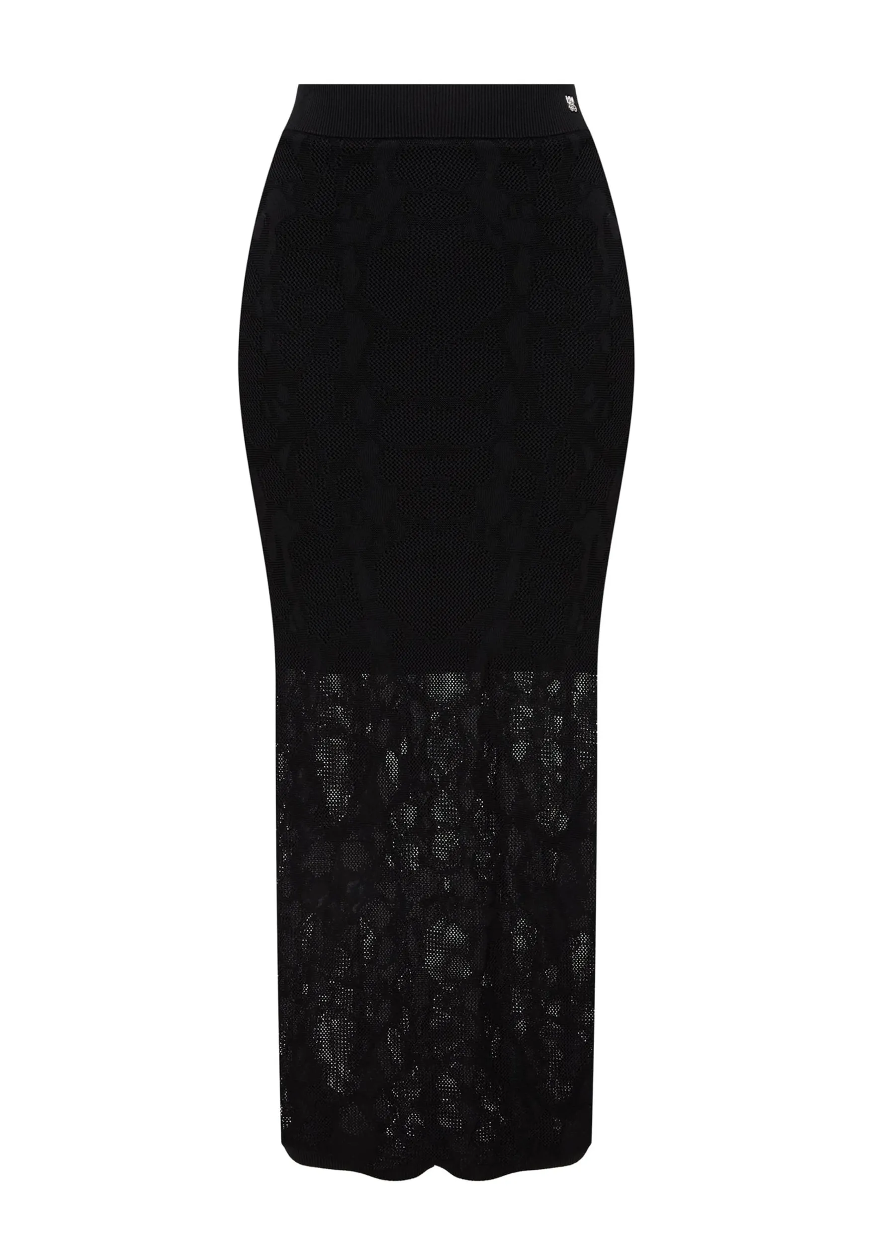 Спідниця максі Slim Fit для жінок (480021), колір Чорний - №1