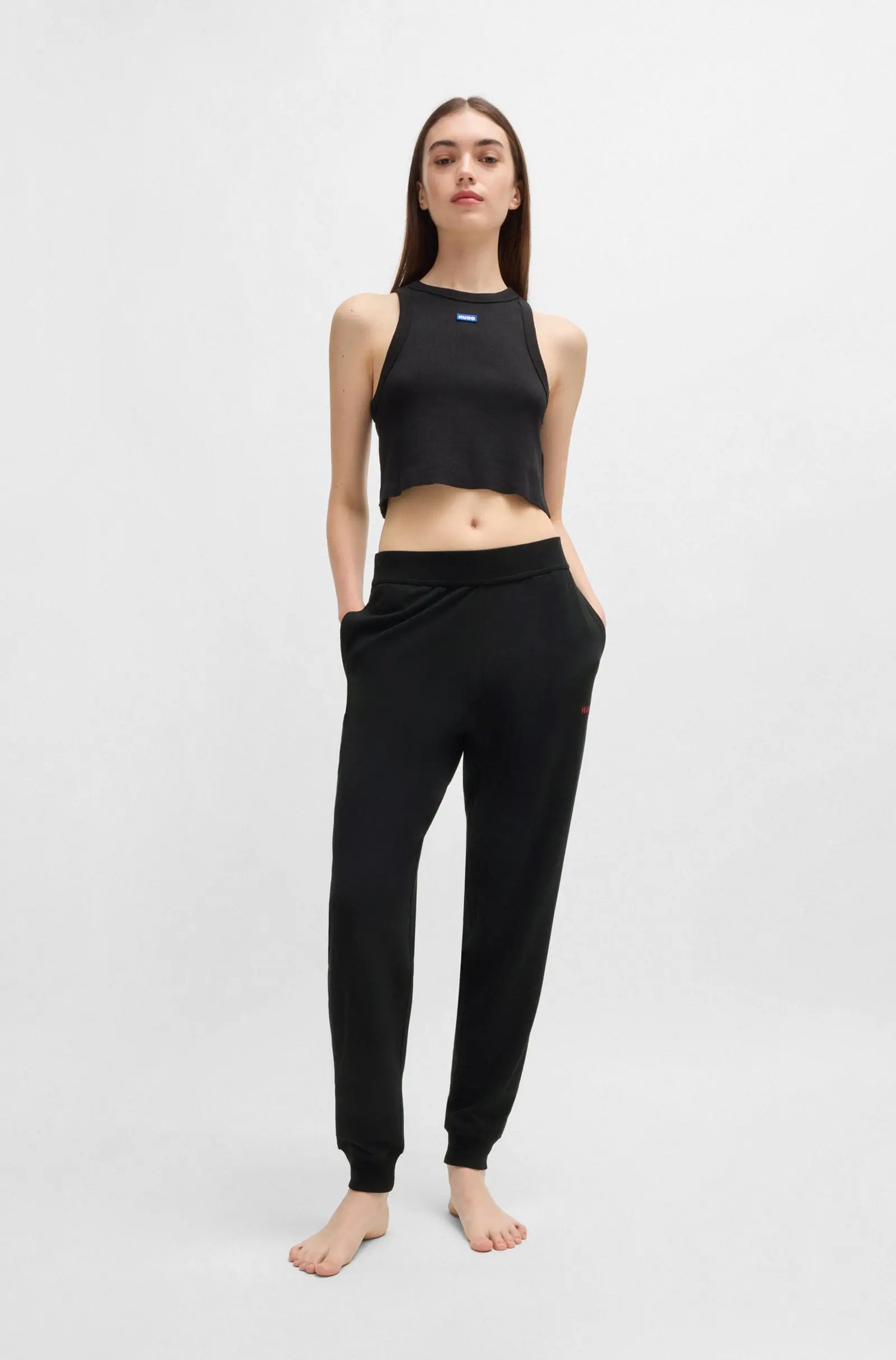 Спортивные брюки Regular Fit для женщин (480072), цвет Черный - №3