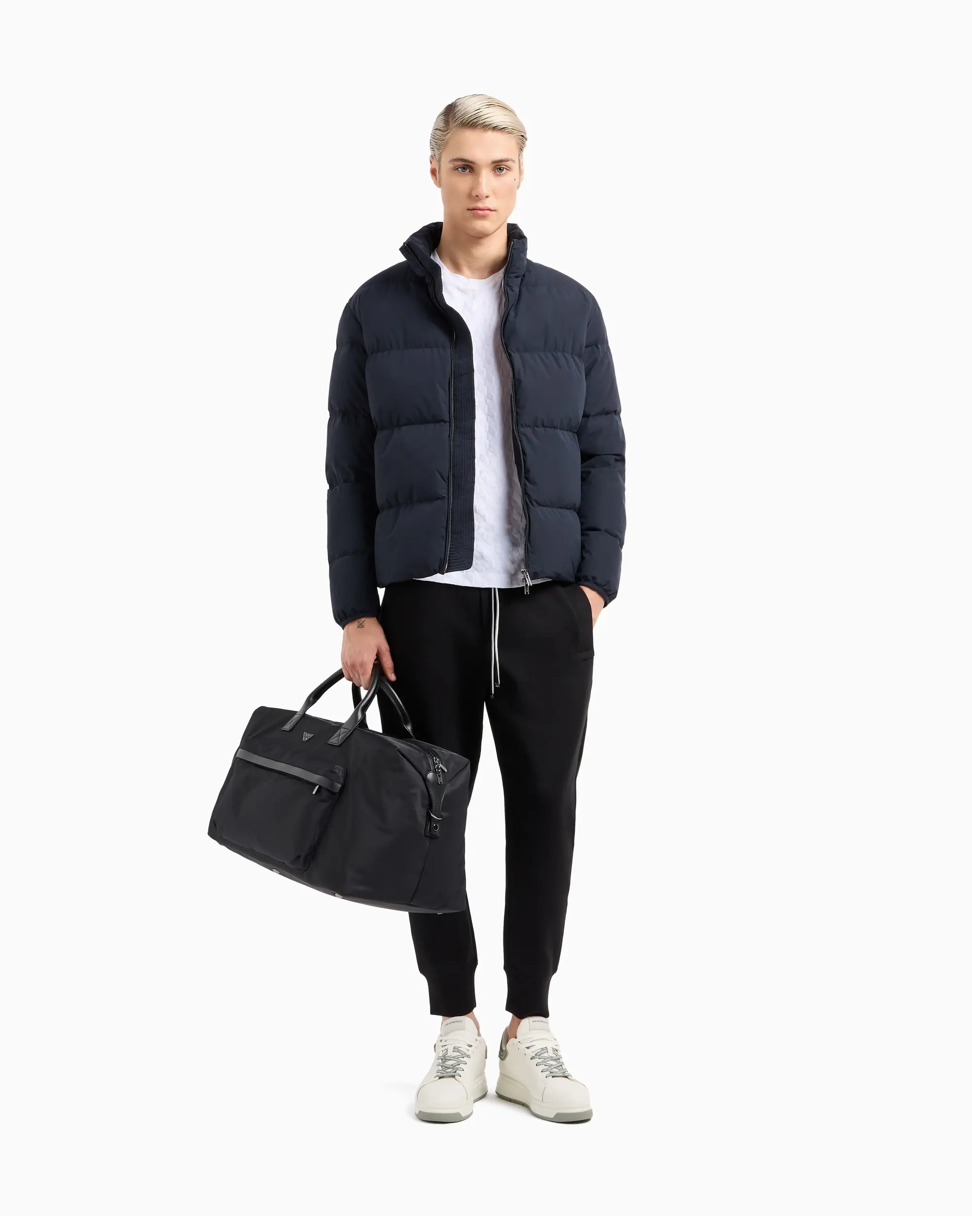 Брюки джерси Regular Fit Высокая для мужчин (480817), цвет Черный - №3