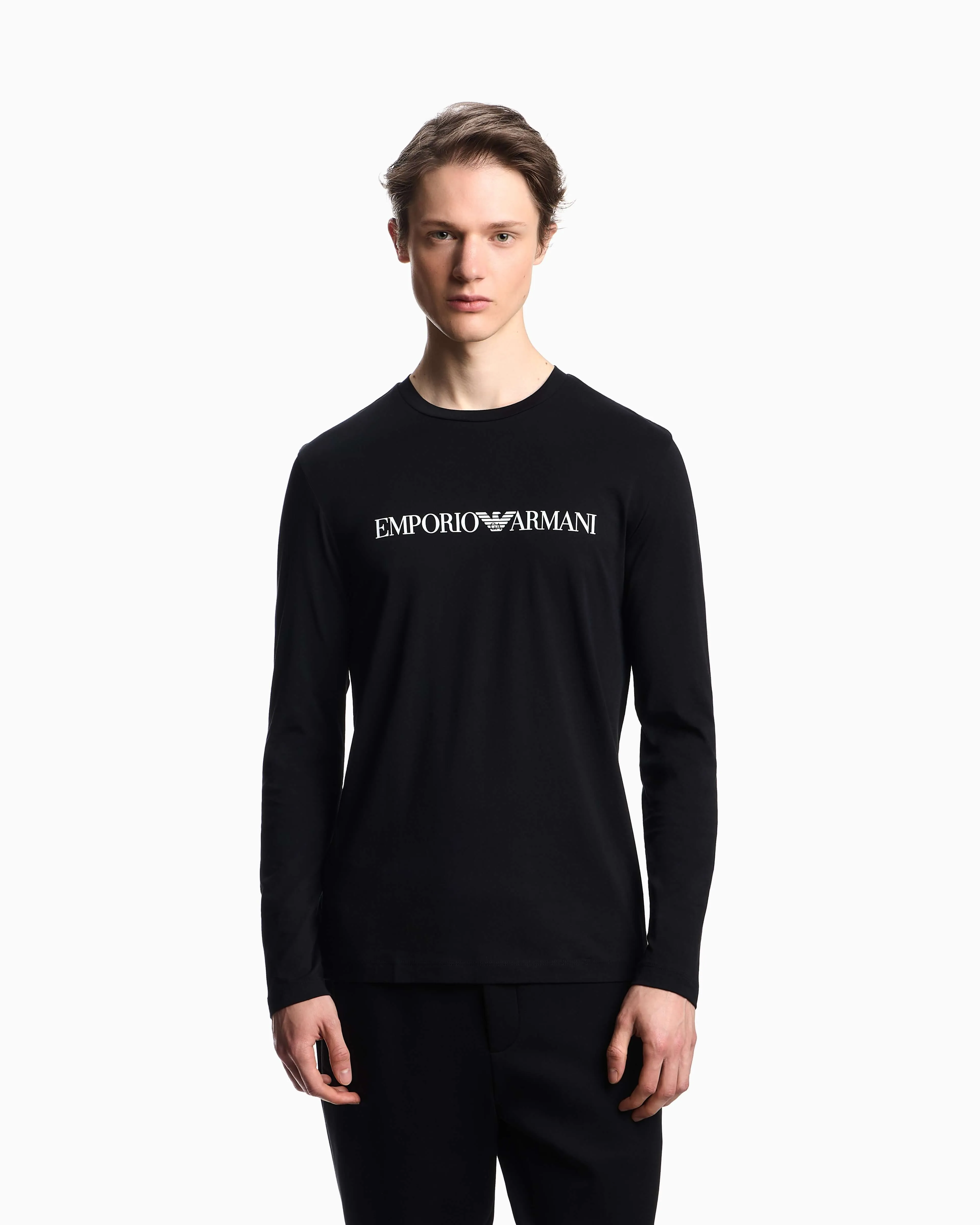 Футболка с длинным рукавом Slim Fit