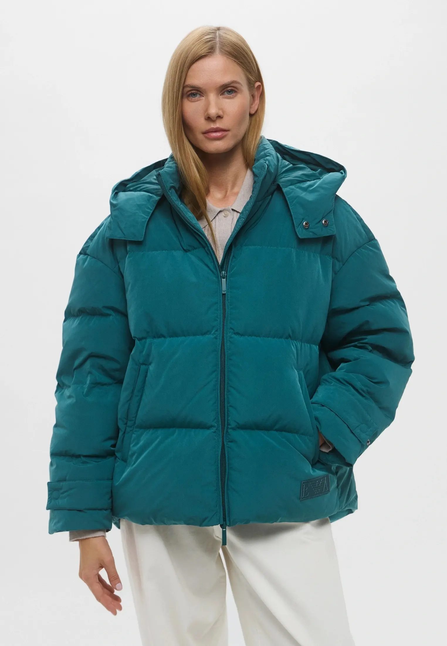 Пуховик Relaxed Fit