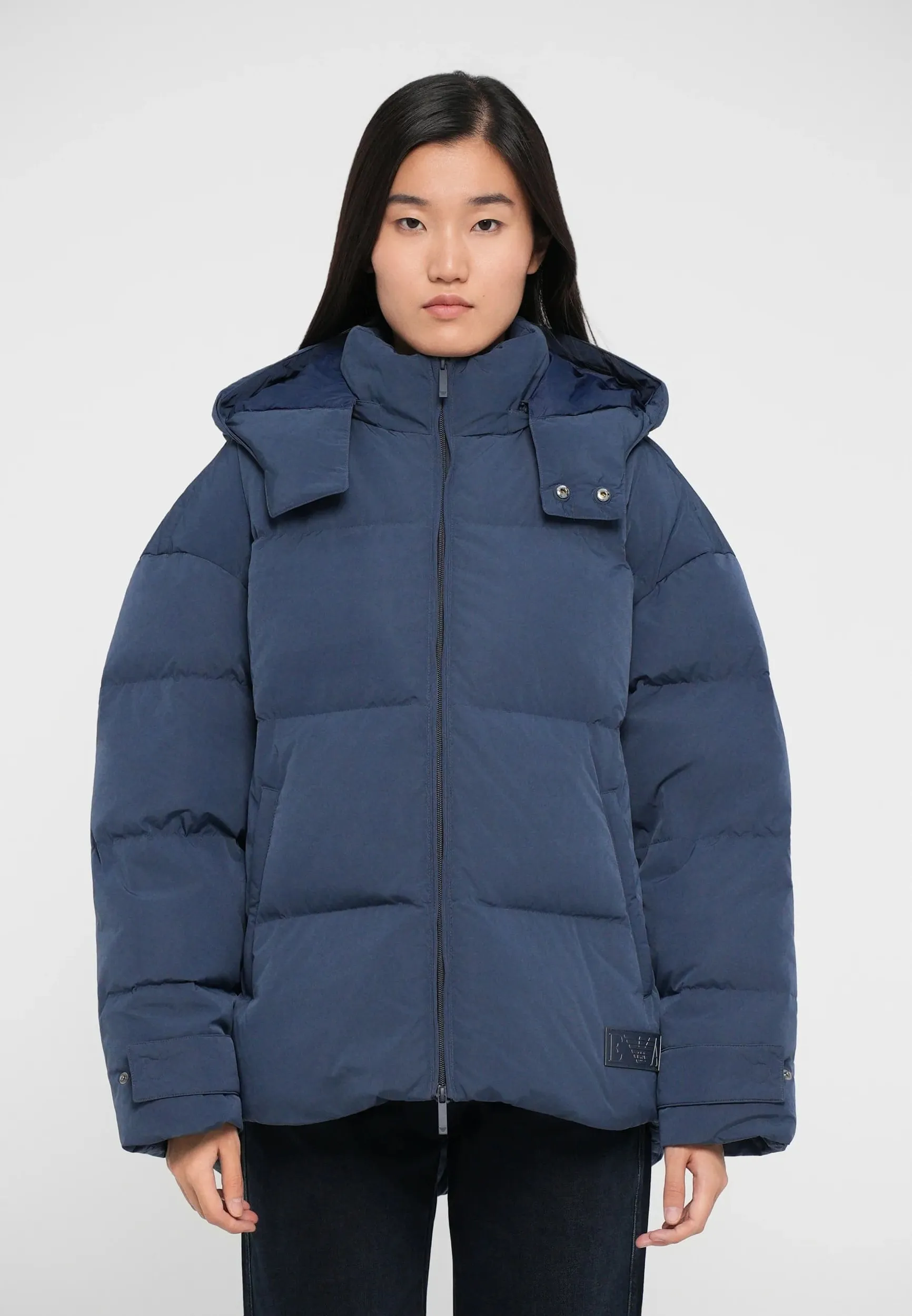 Пуховик Relaxed Fit для женщин (480985), цвет Синий - №2