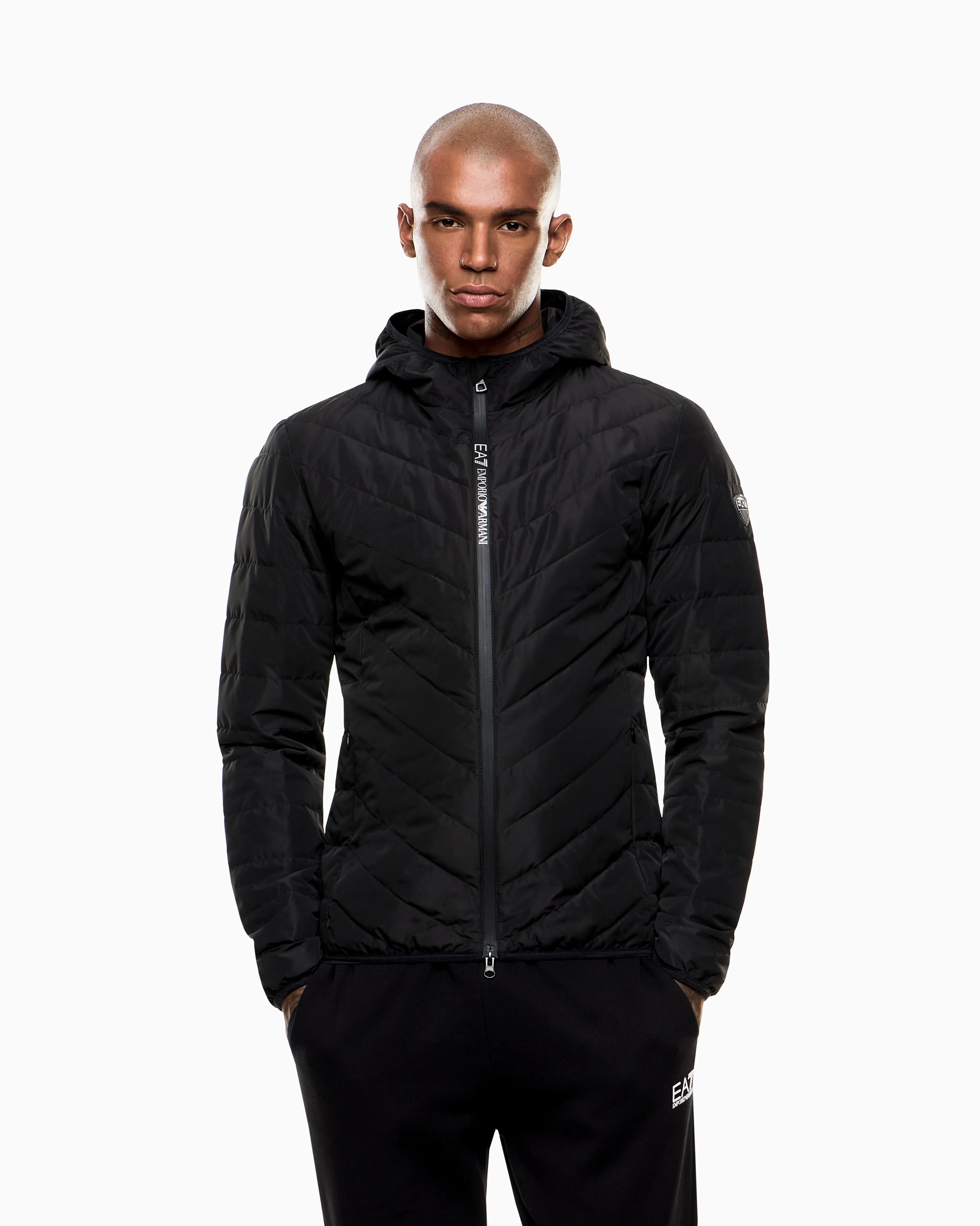 Пуховик тонкий Slim Fit